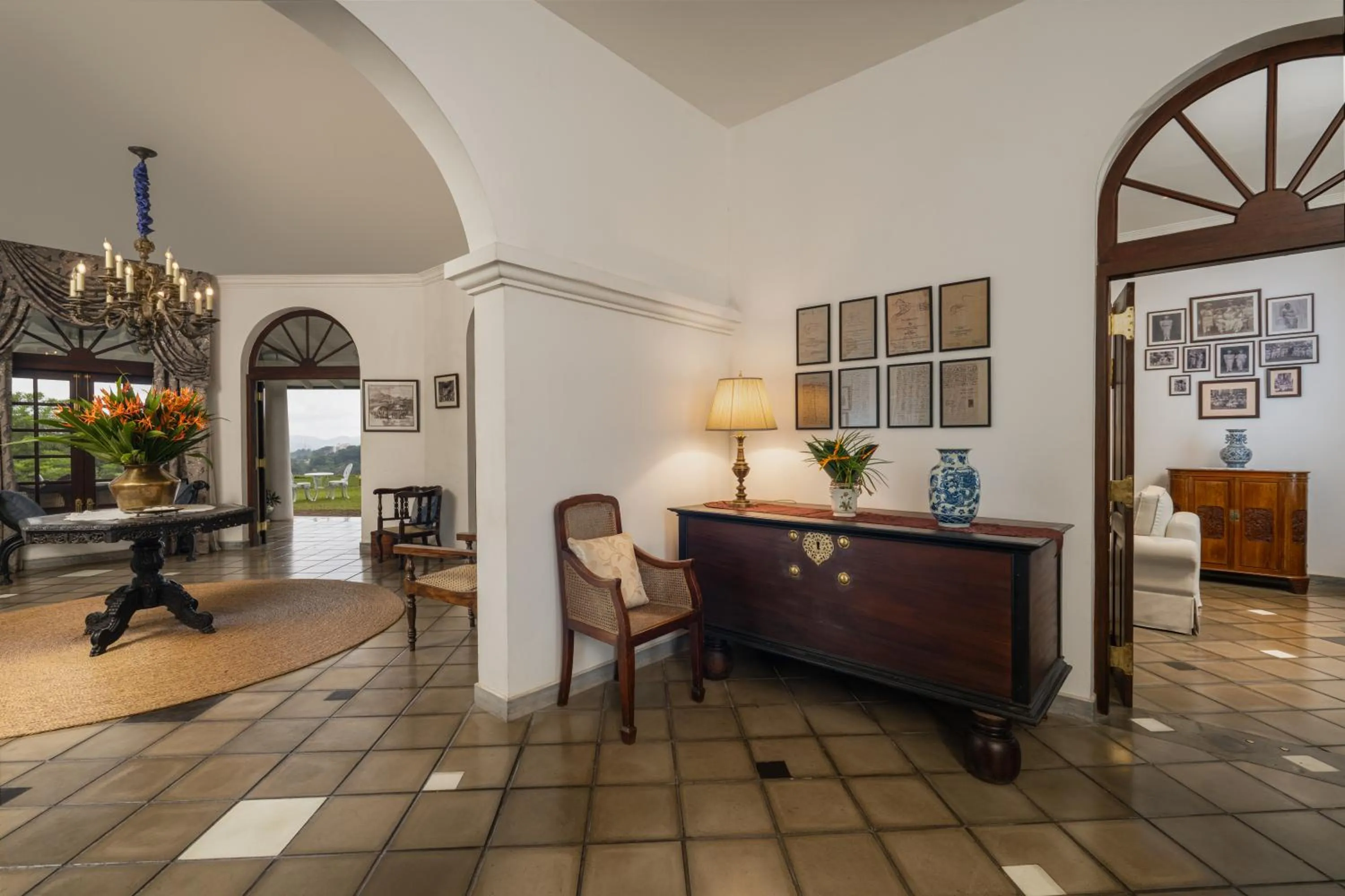 Lobby or reception in Coffee Bungalow Kandy