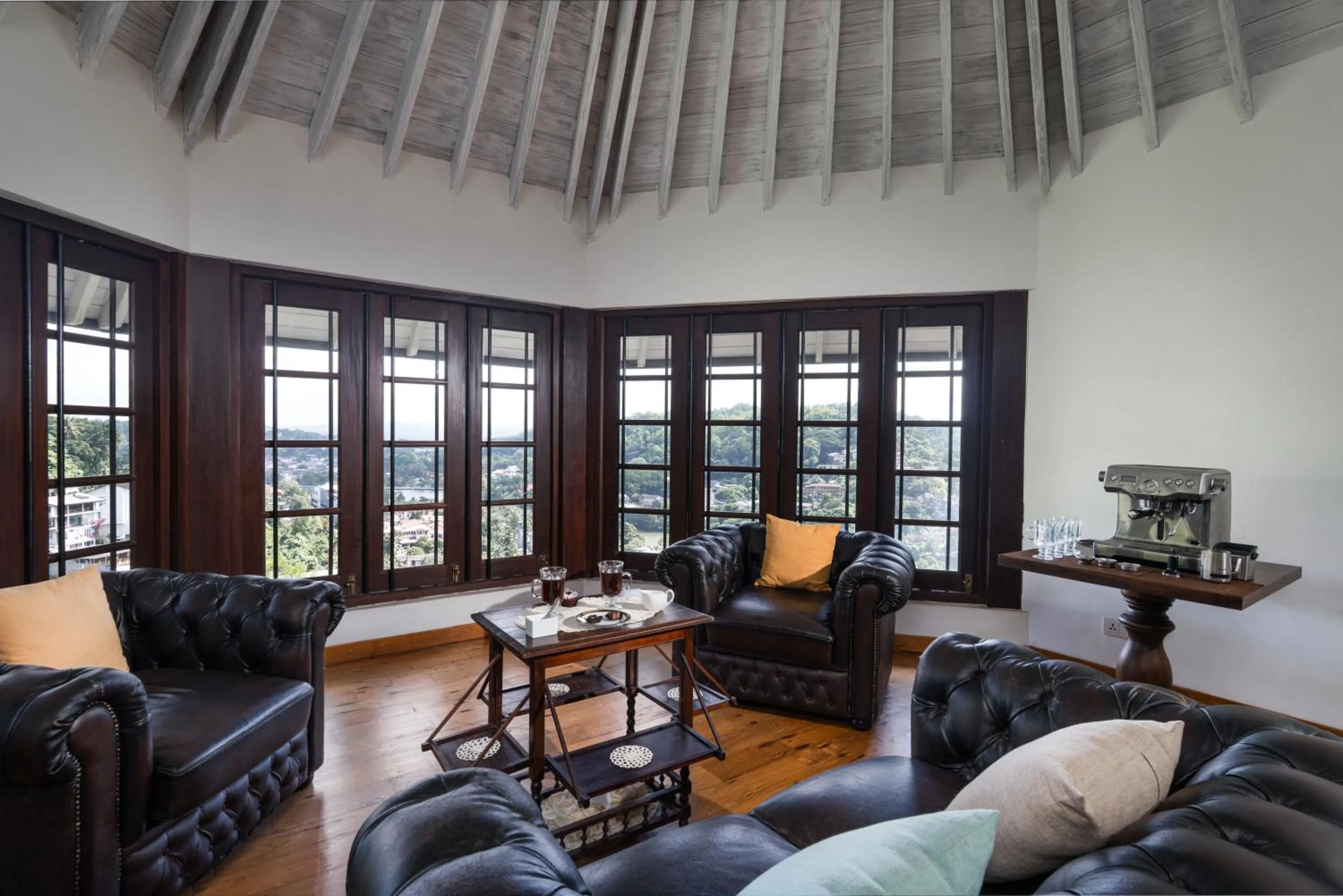 Seating area in Coffee Bungalow Kandy