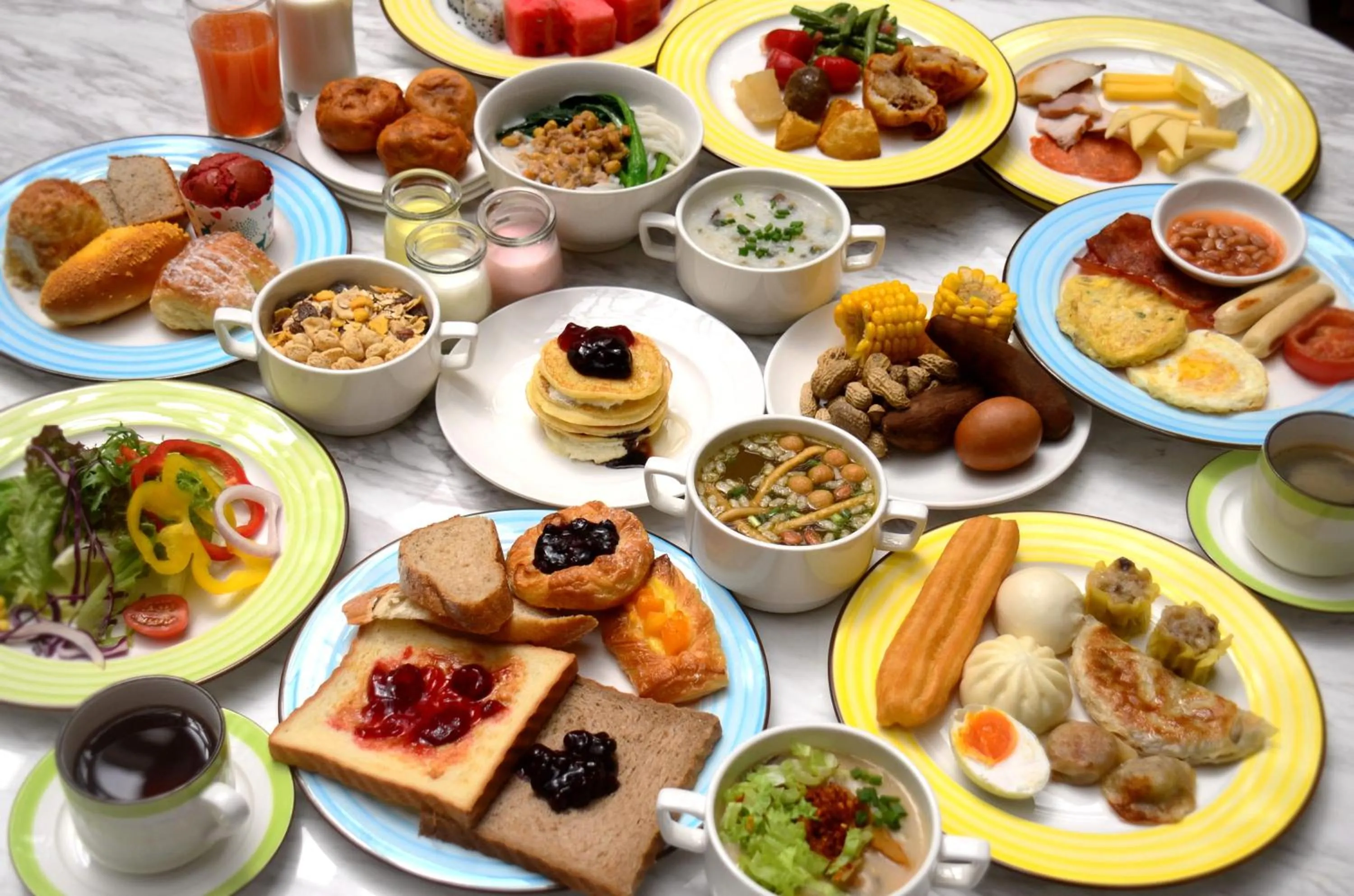 Breakfast in Sheraton Guilin Hotel