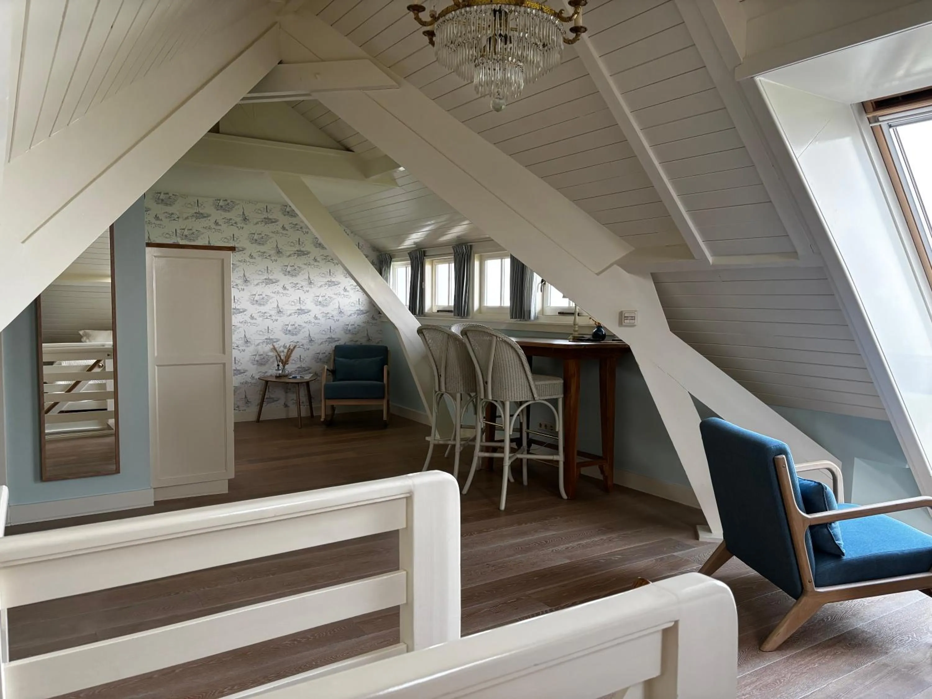 Seating area in Villa Nieuwland B&B