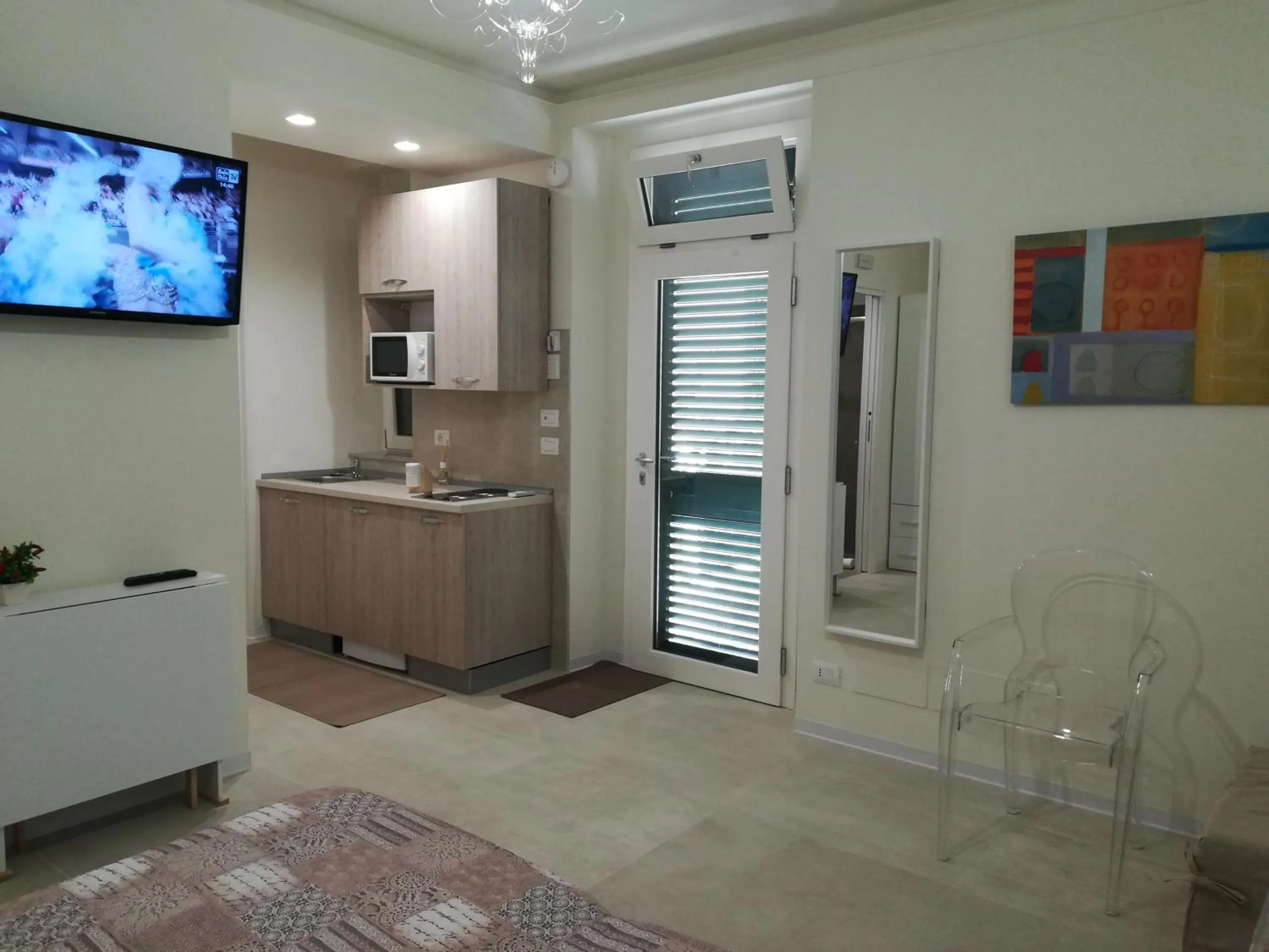 TV and multimedia in Guest House B&B Via Marina