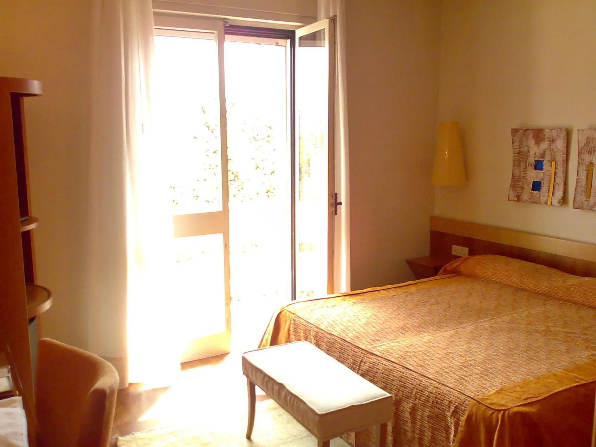 Bedroom, Bed in Hotel Terme Orvieto