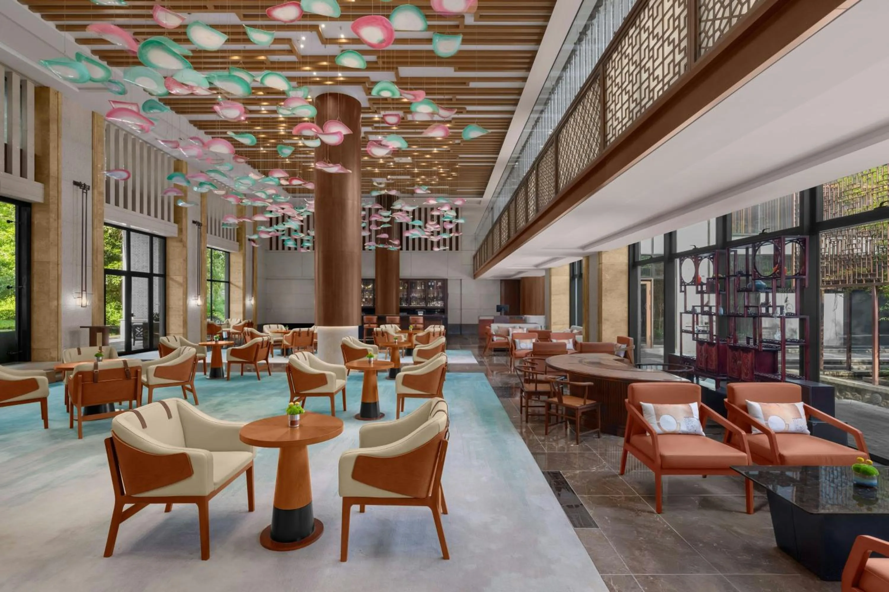 Lobby or reception in Sheraton Grand Hangzhou Wetland Park Resort