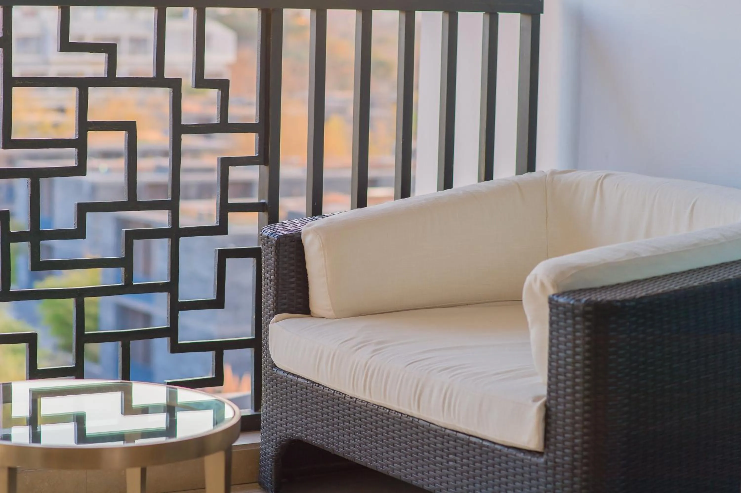 View (from property/room), Bed in Sheraton Grand Hangzhou Wetland Park Resort