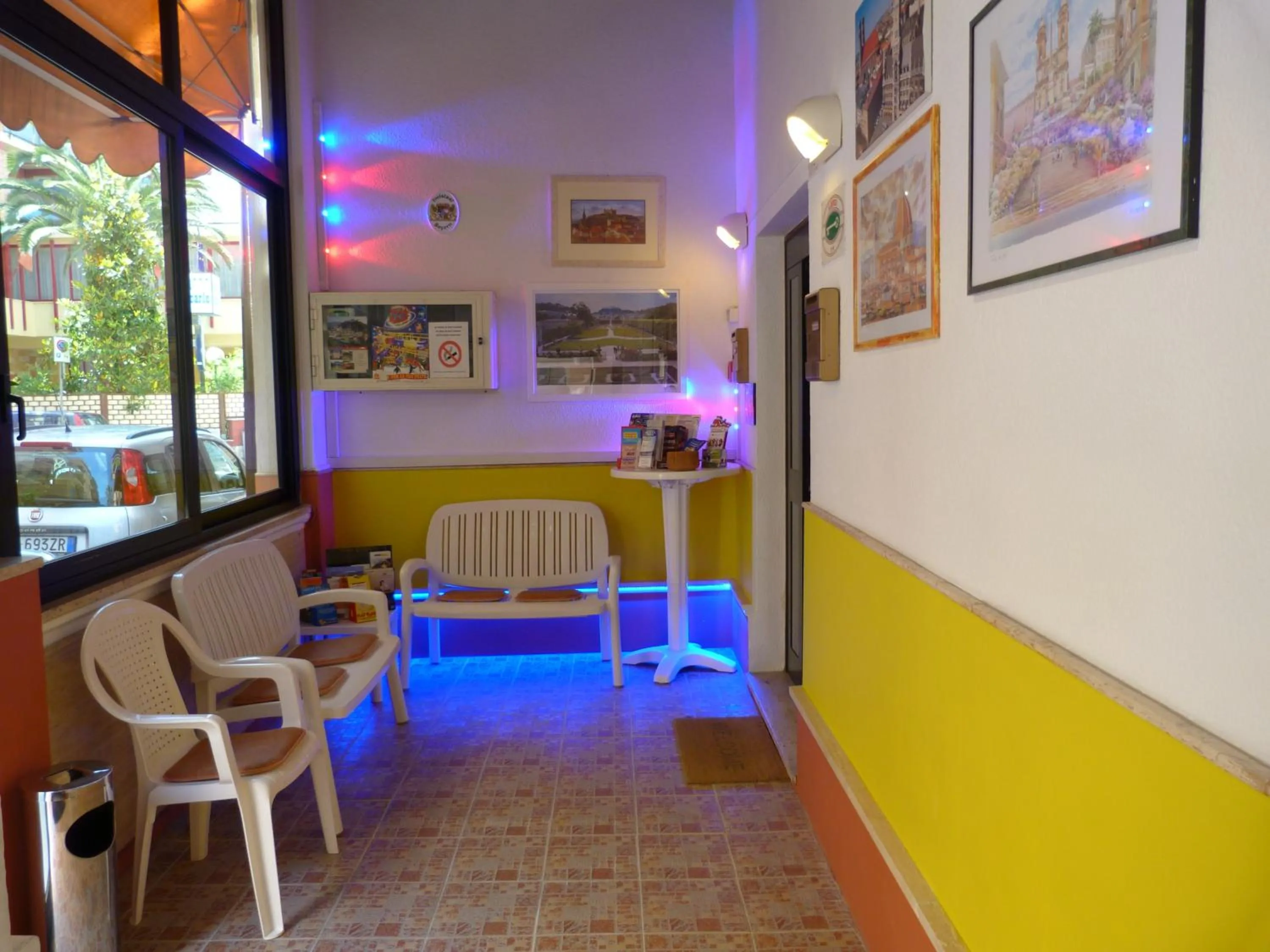 Decorative detail in Hotel Bologna