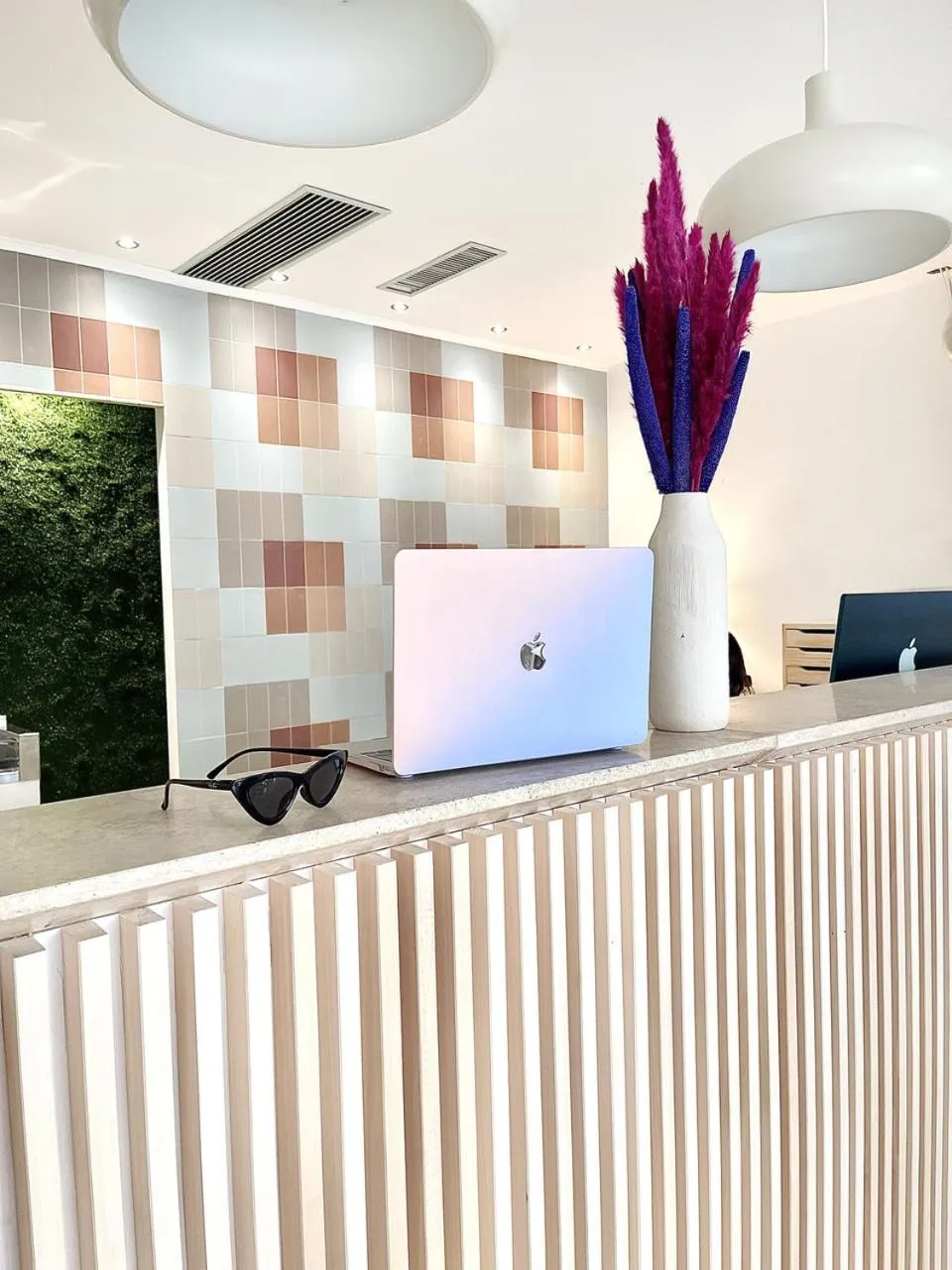 Lobby or reception in Hotel Blumen