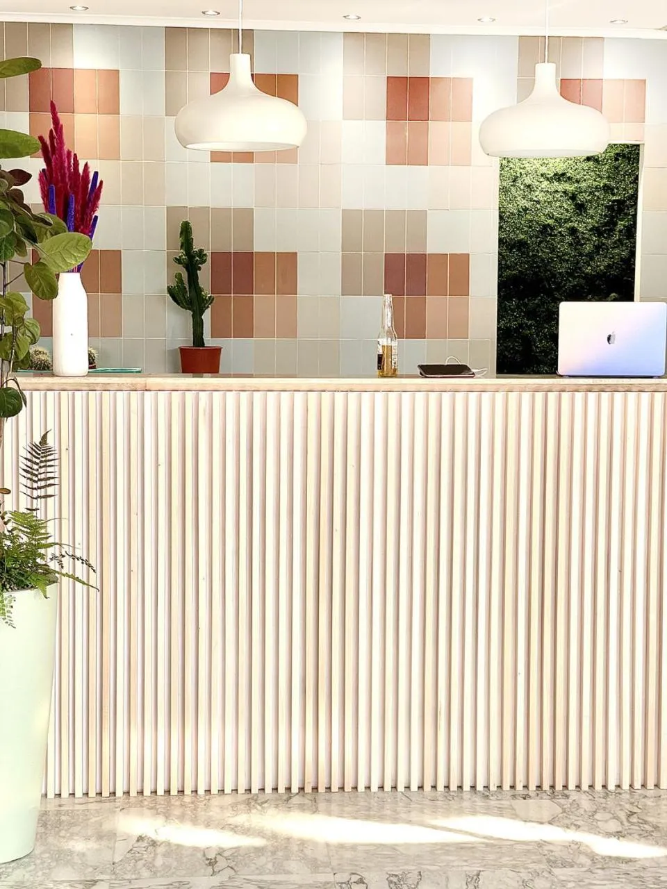 Lobby or reception in Hotel Blumen