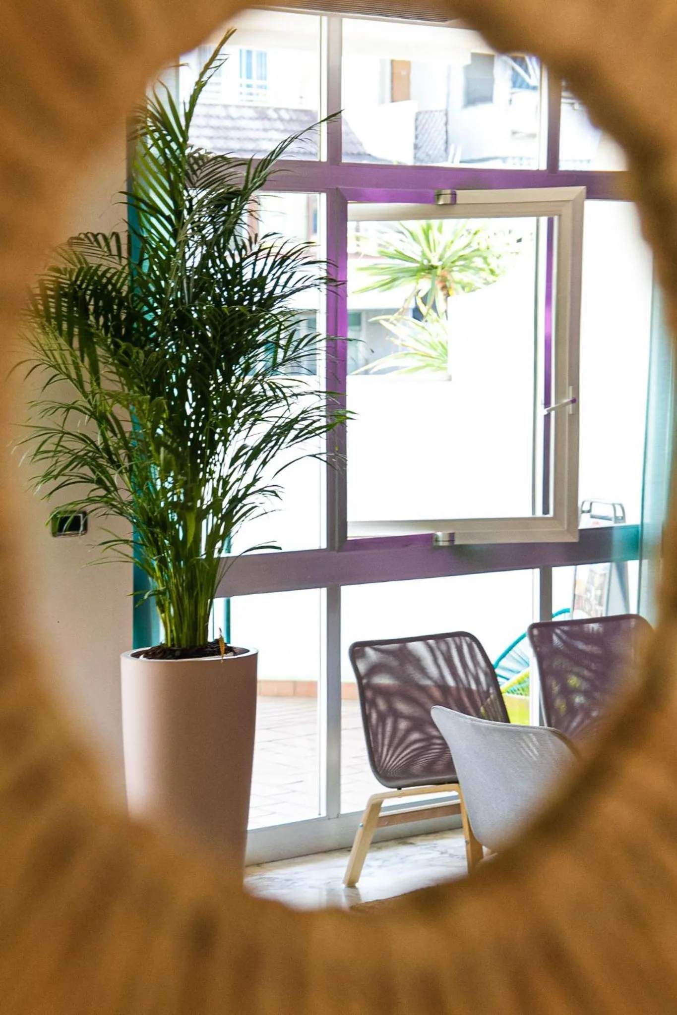 Lobby or reception in Hotel Blumen