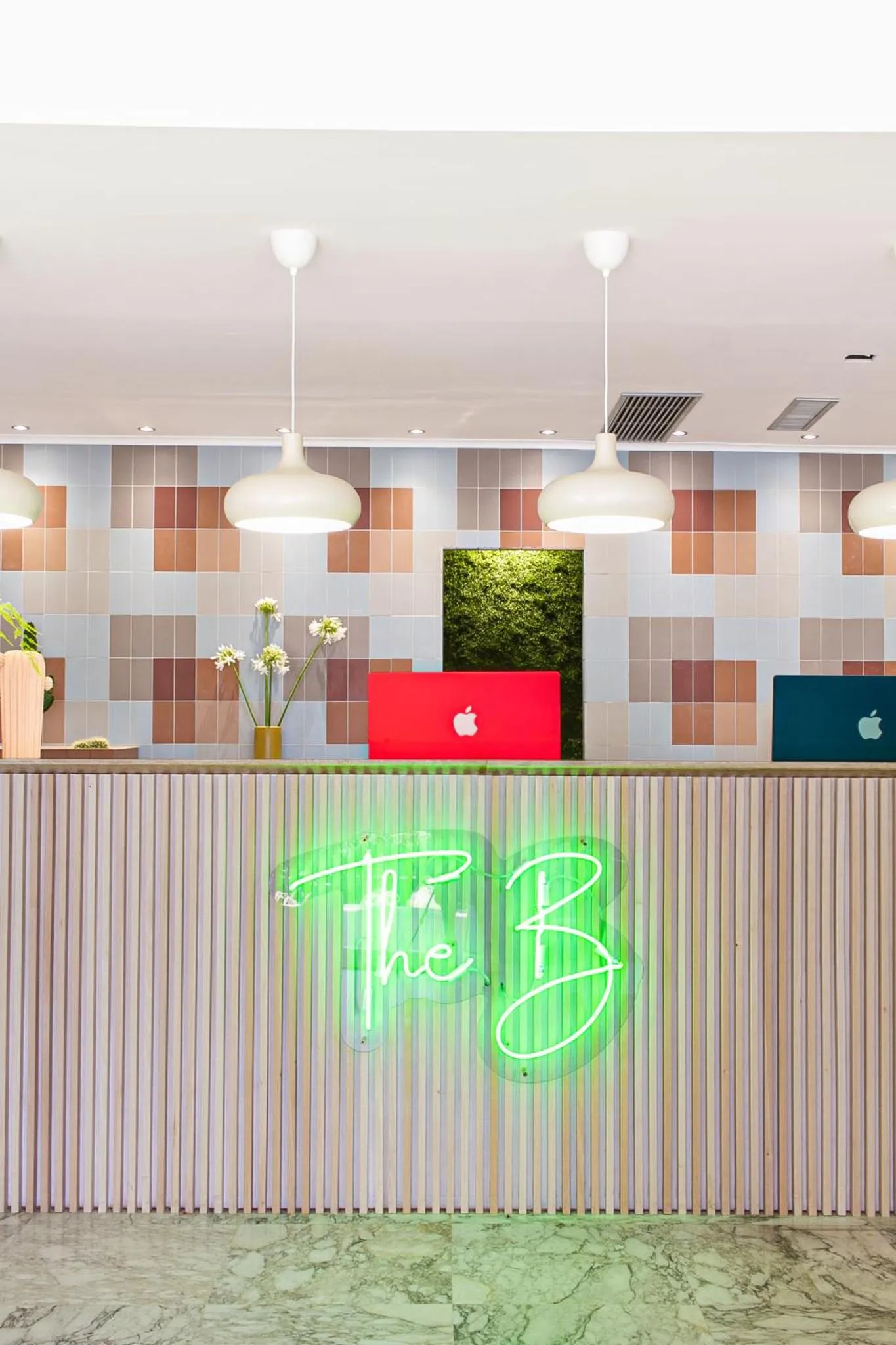 Lobby or reception in Hotel Blumen