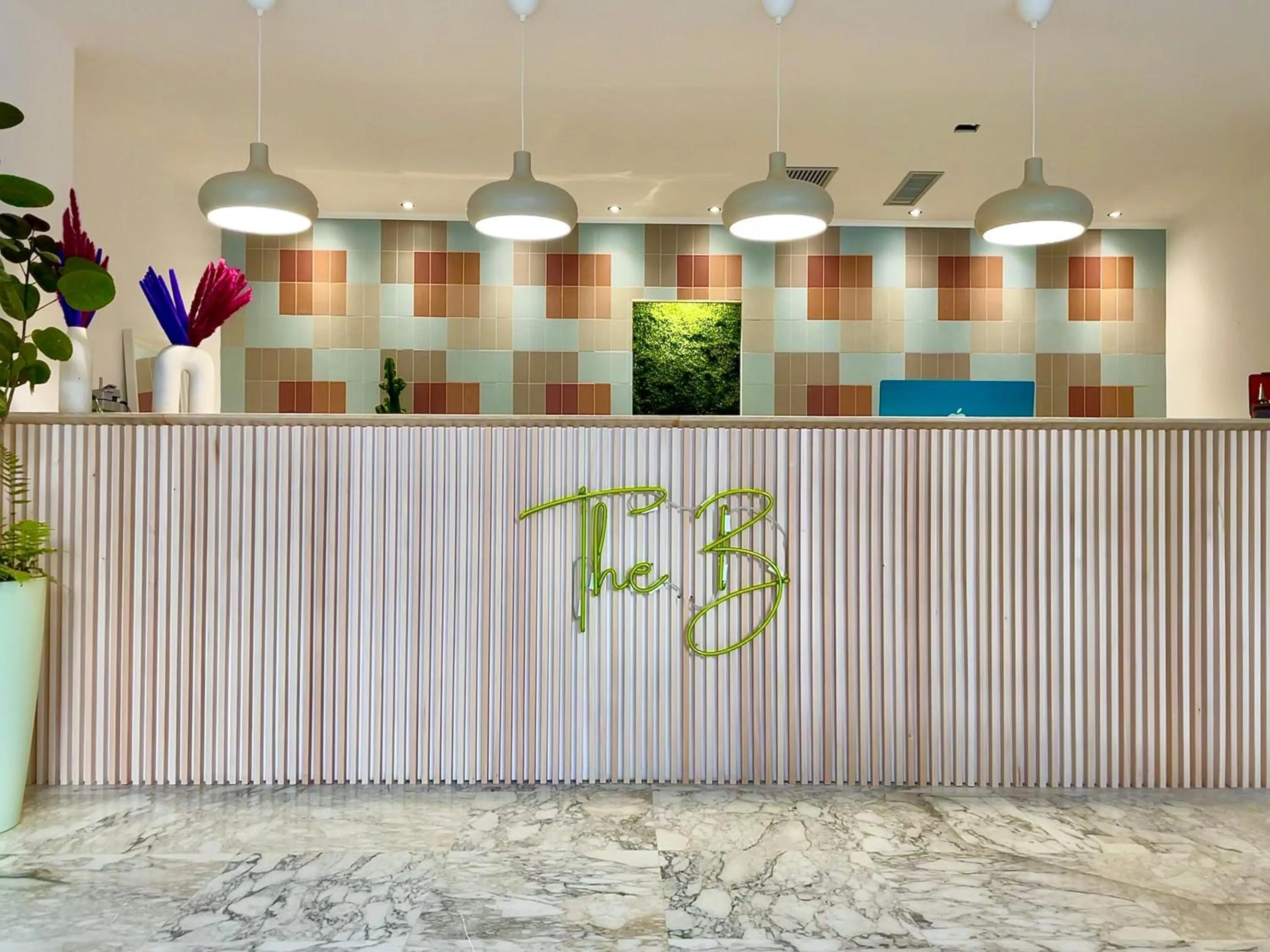 Lobby or reception in Hotel Blumen