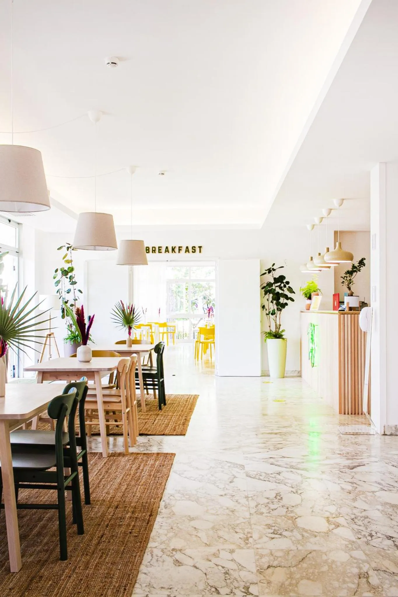 Lobby or reception in Hotel Blumen