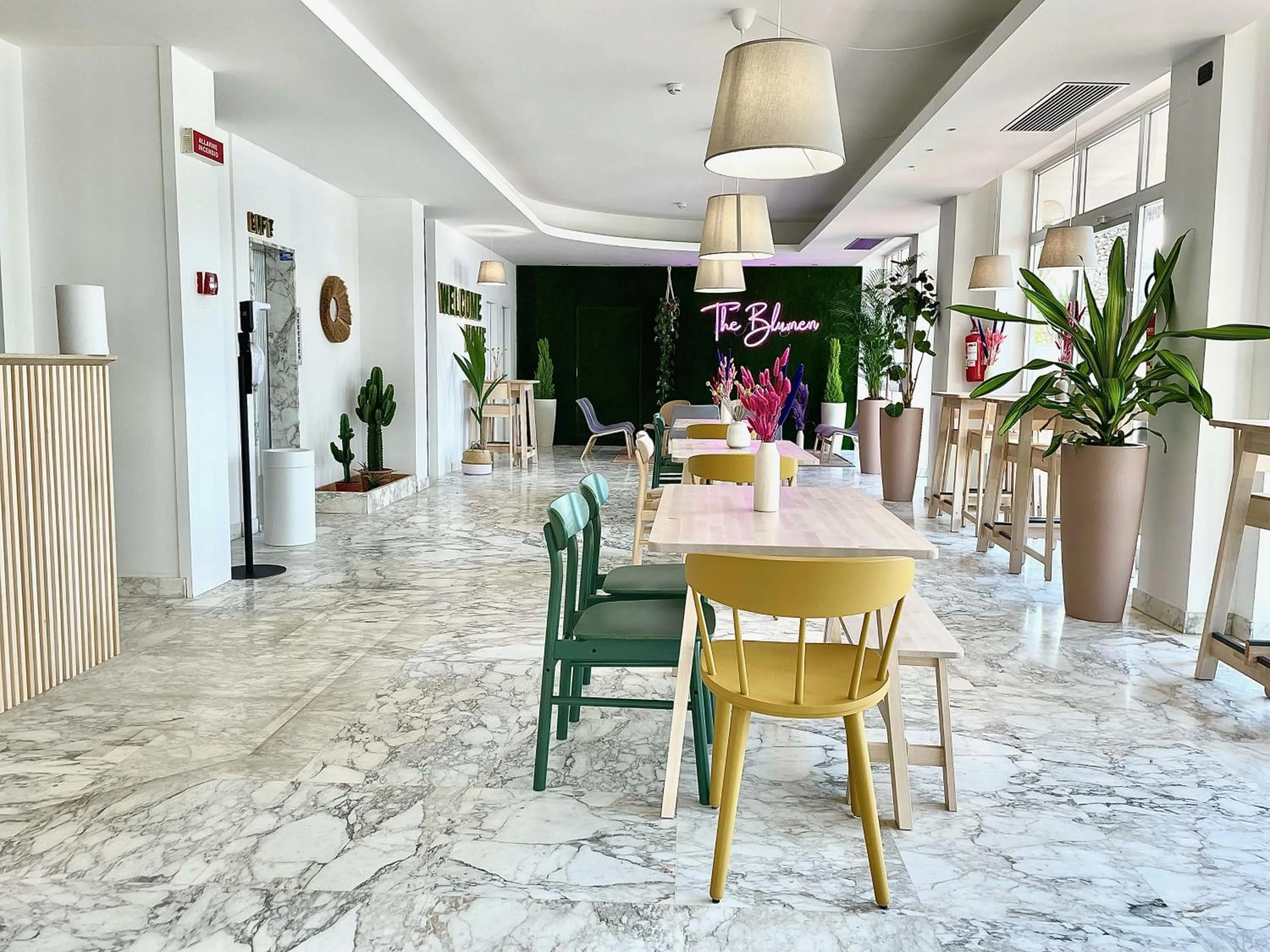 Lounge or bar in Hotel Blumen