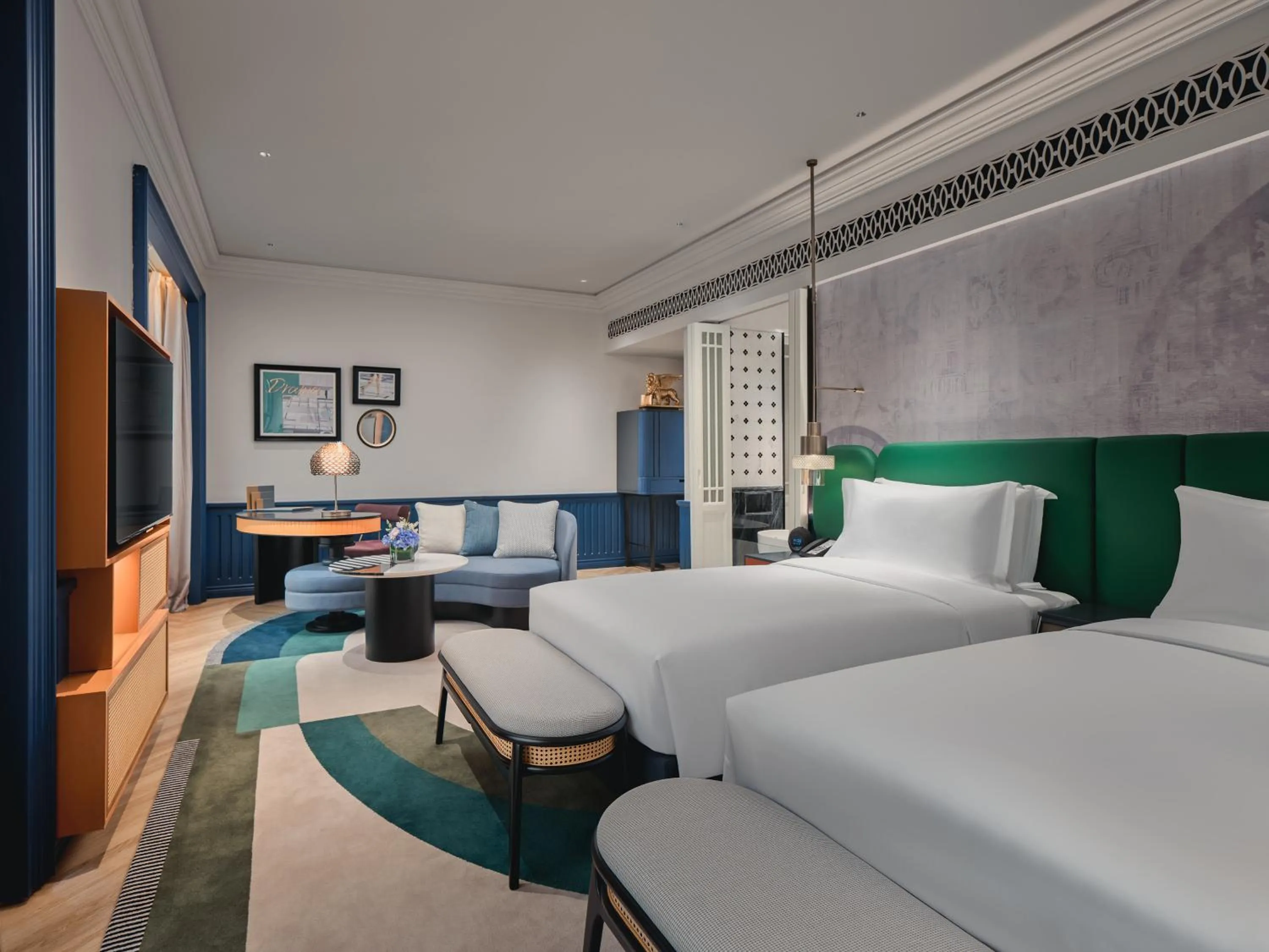 Photo of the whole room, Bed in Hotel Indigo Shenzhen Overseas Chinese Town by IHG