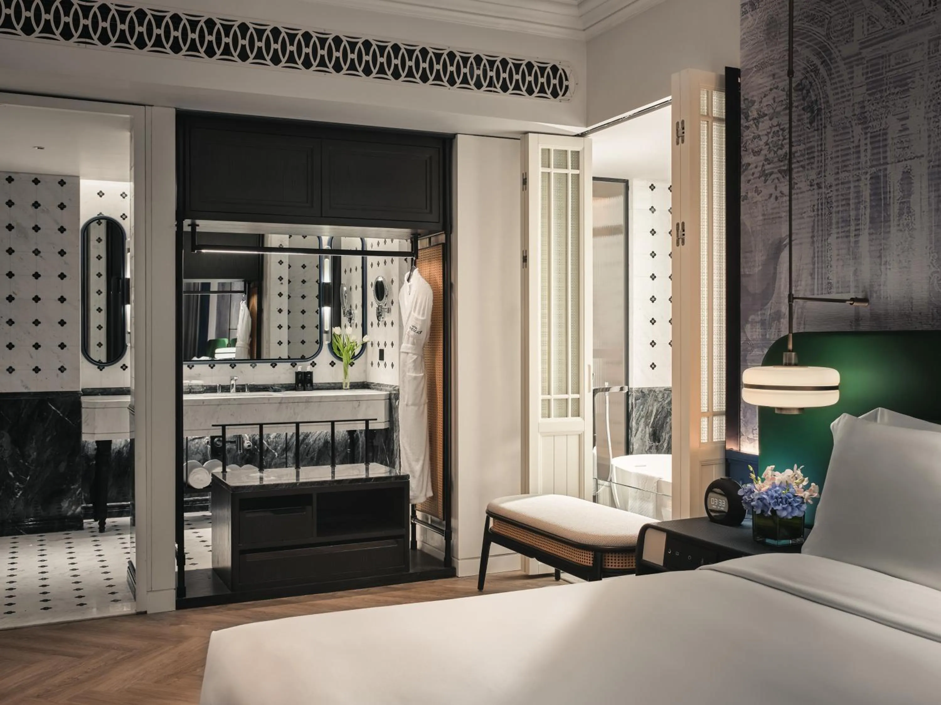 Photo of the whole room, Bed in Hotel Indigo Shenzhen Overseas Chinese Town by IHG