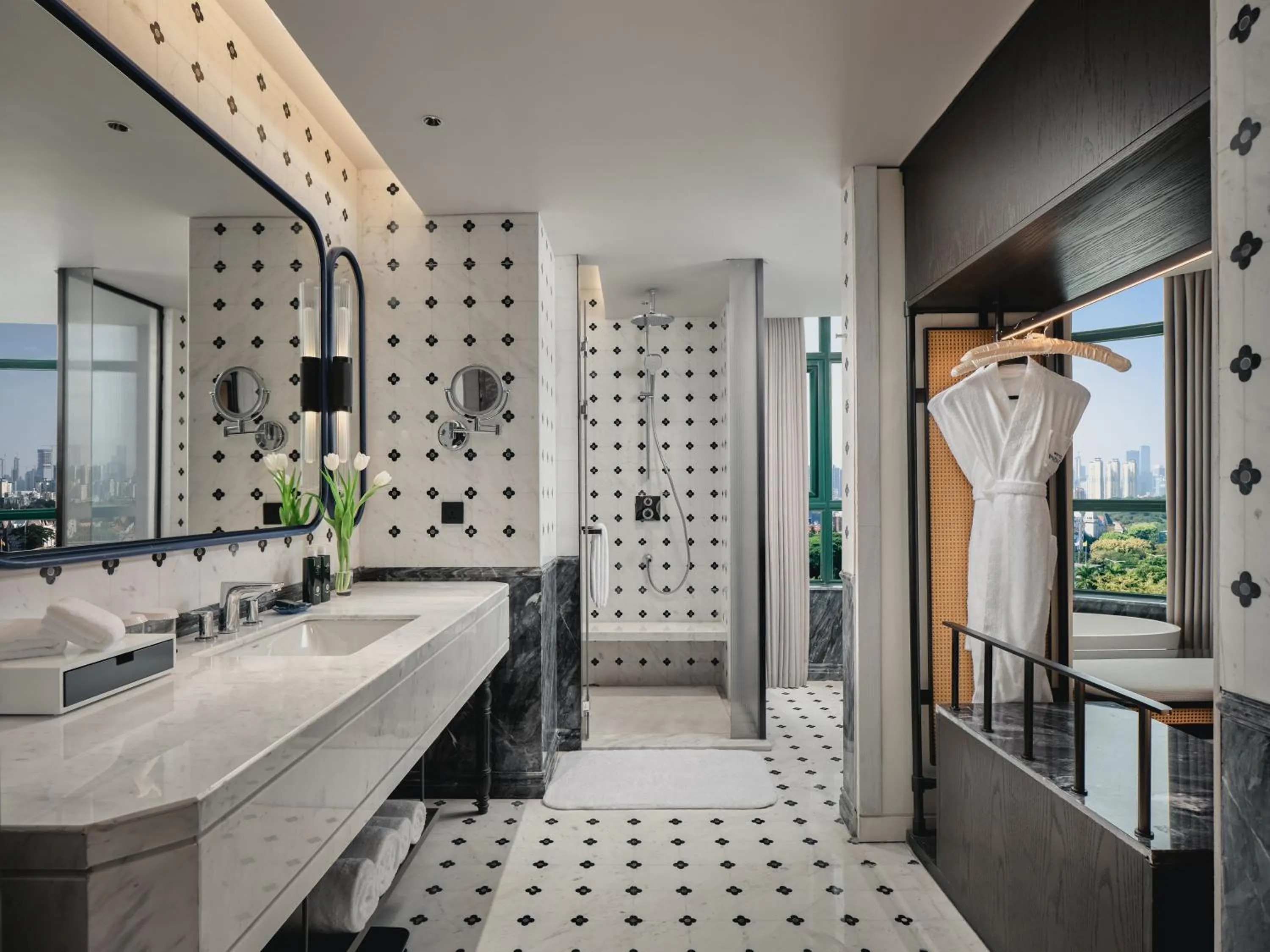 Bathroom in Hotel Indigo Shenzhen Overseas Chinese Town by IHG