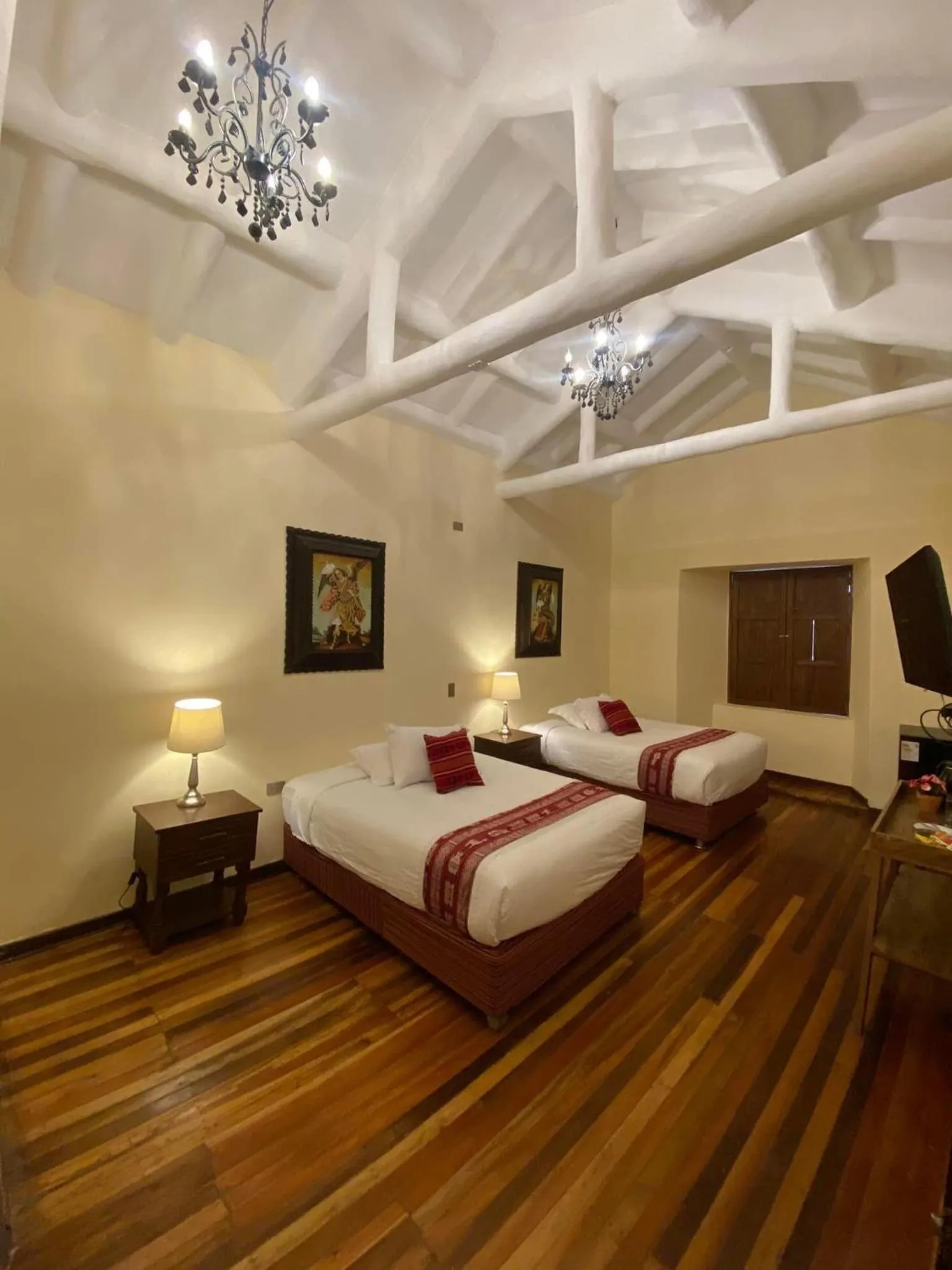 Bed in Cusco Hotel Boutique