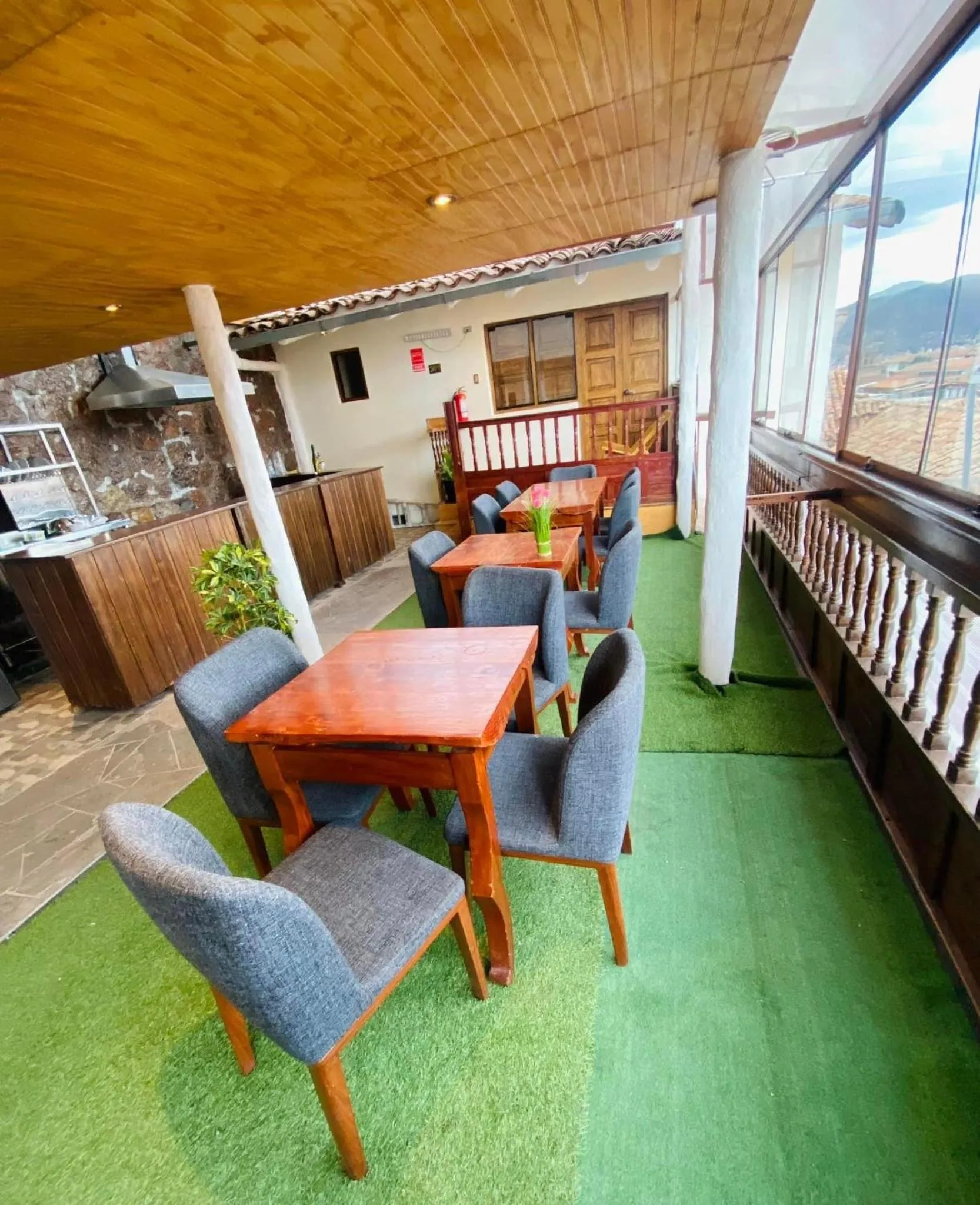 Balcony/Terrace in Cusco Hotel Boutique
