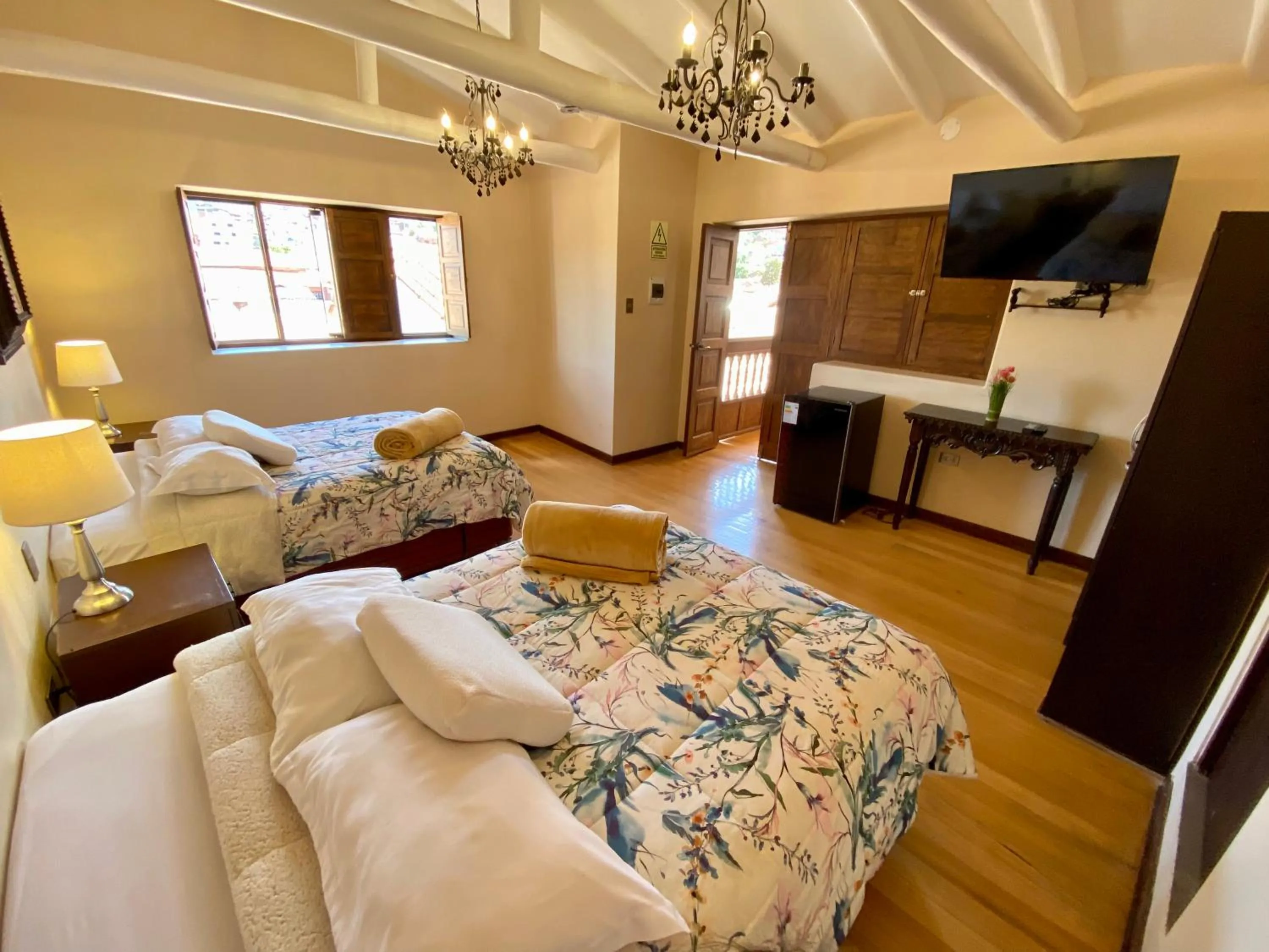 Bed in Cusco Hotel Boutique