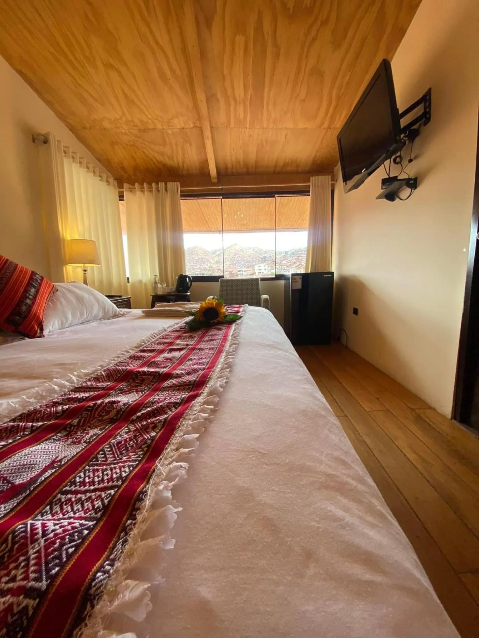 Bed in Cusco Hotel Boutique