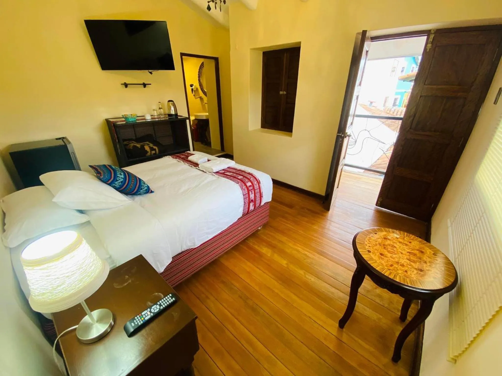 Bed in Cusco Hotel Boutique