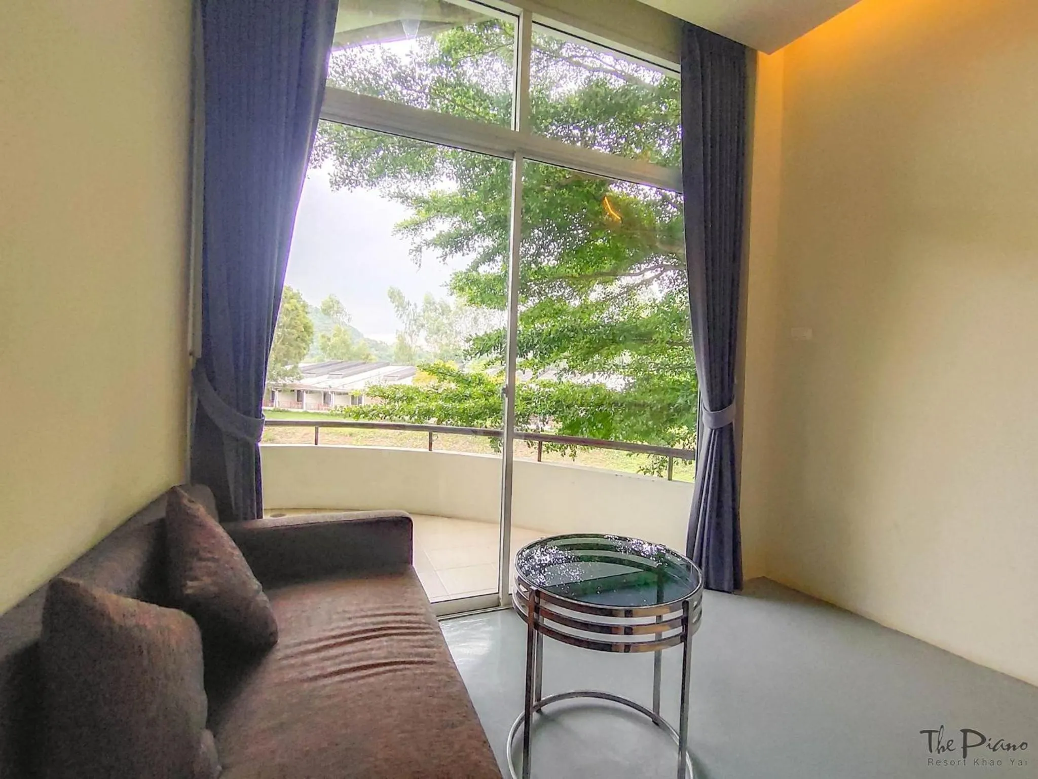 Seating area in The Piano Resort Khaoyai