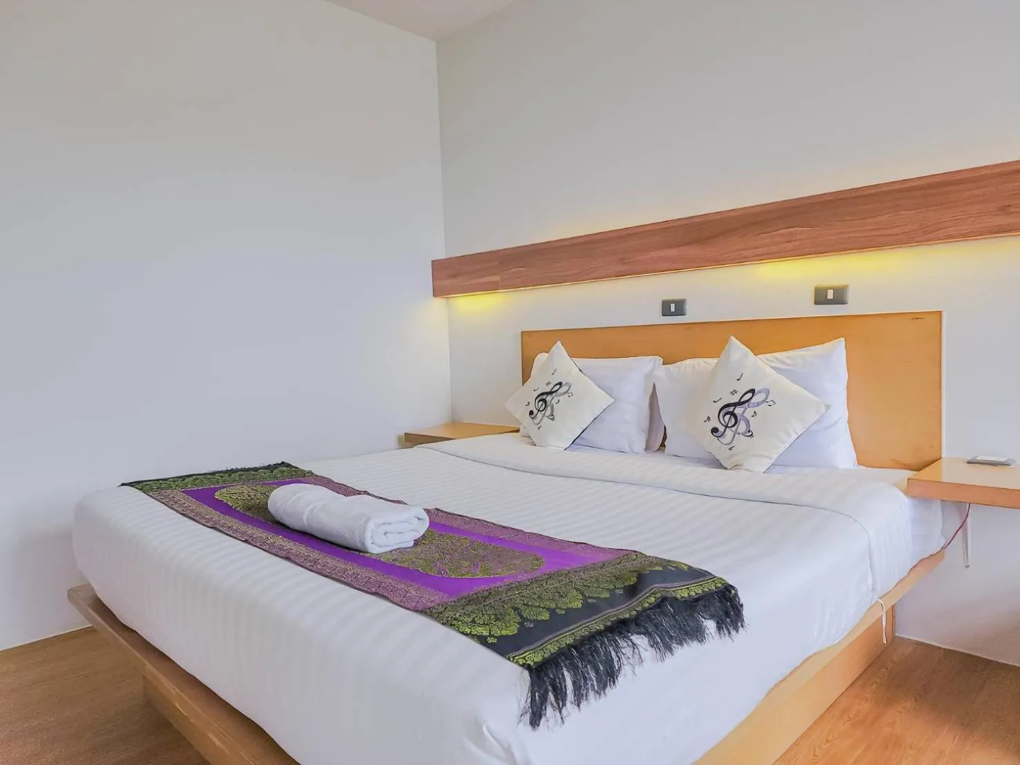 Bed in The Piano Resort Khaoyai