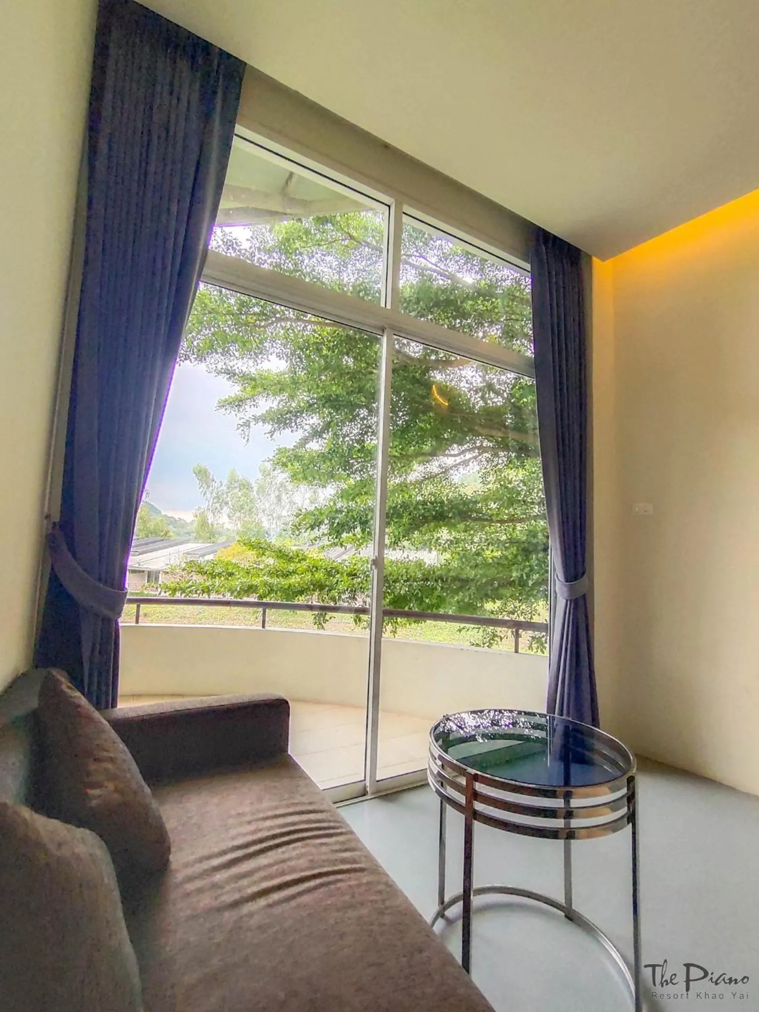 Seating area in The Piano Resort Khaoyai