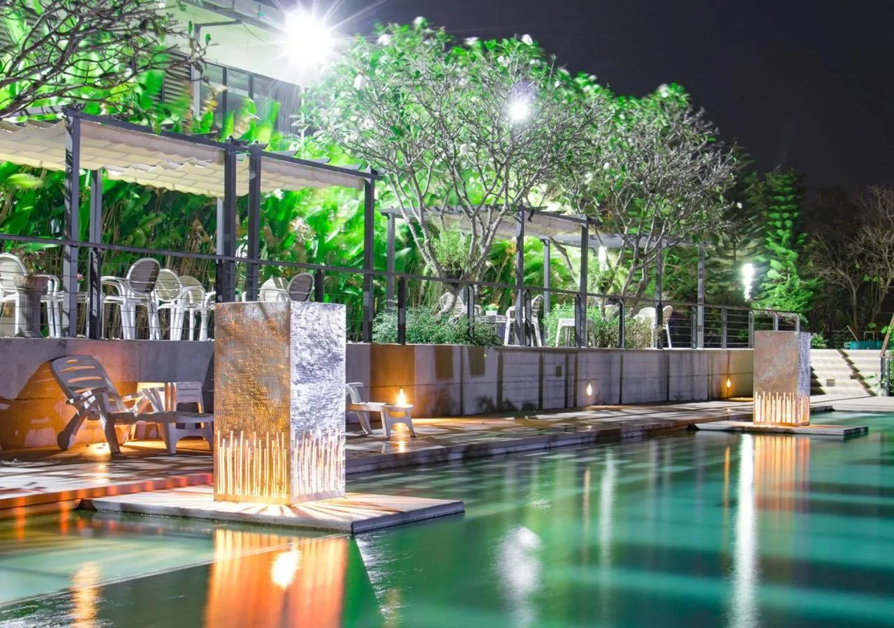 Night in The Piano Resort Khaoyai