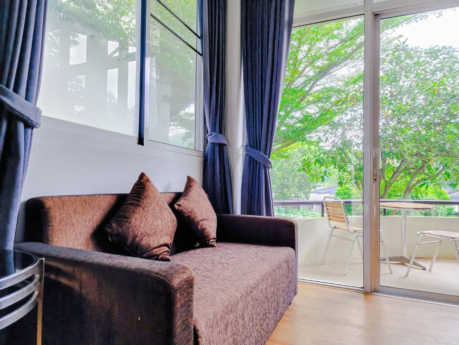 Seating area in The Piano Resort Khaoyai