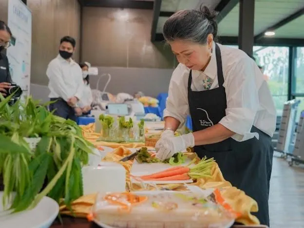 kitchen in The Piano Resort Khaoyai