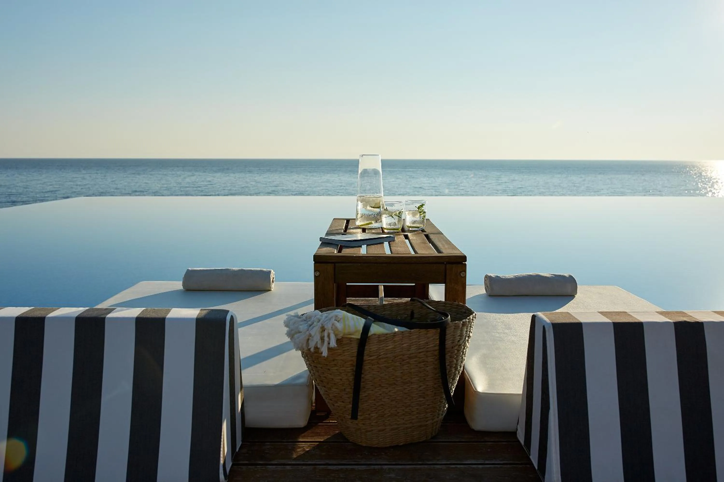 Pool view in Cavo Olympo Luxury Hotel & Spa - Adult Only