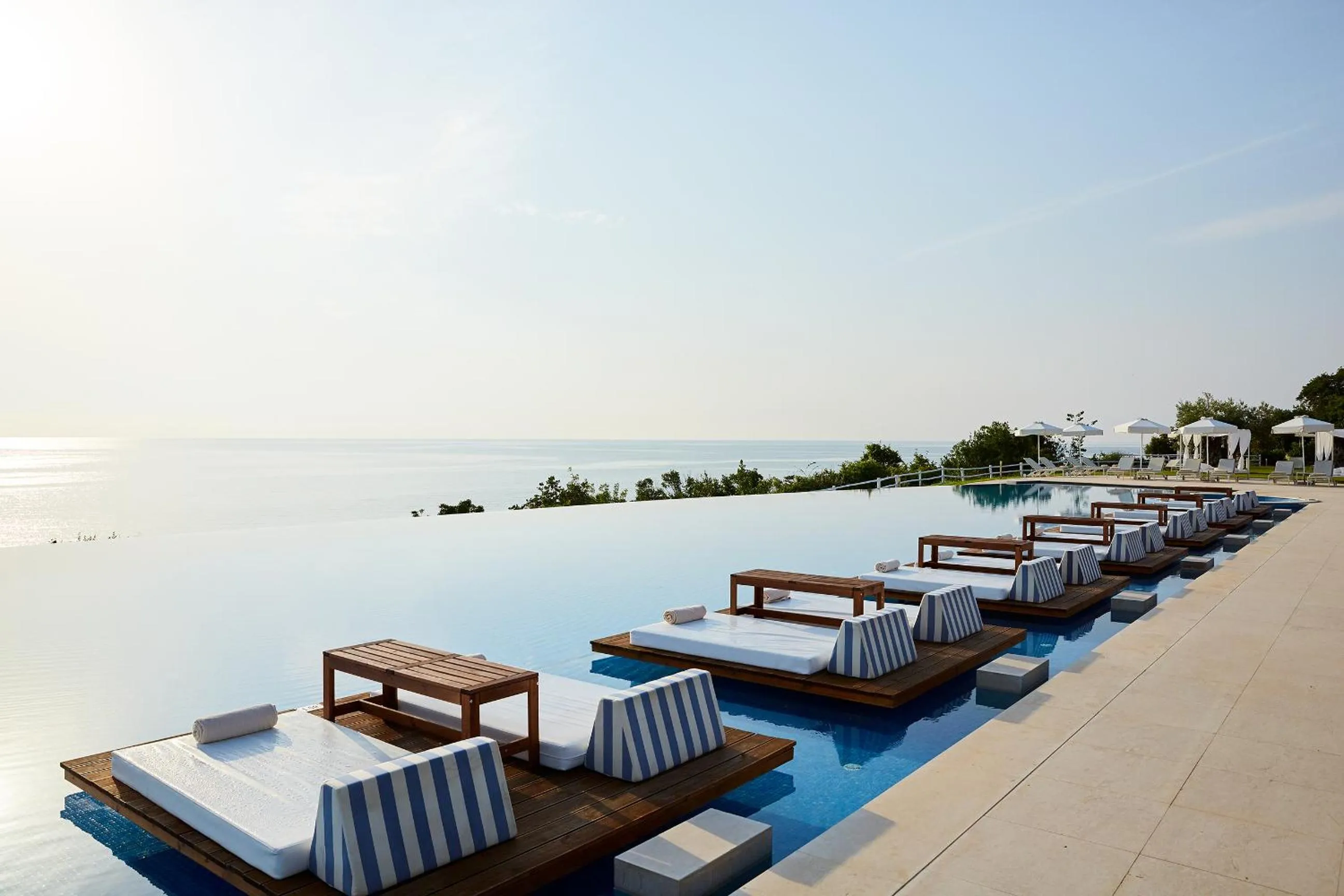 Pool view in Cavo Olympo Luxury Hotel & Spa - Adult Only