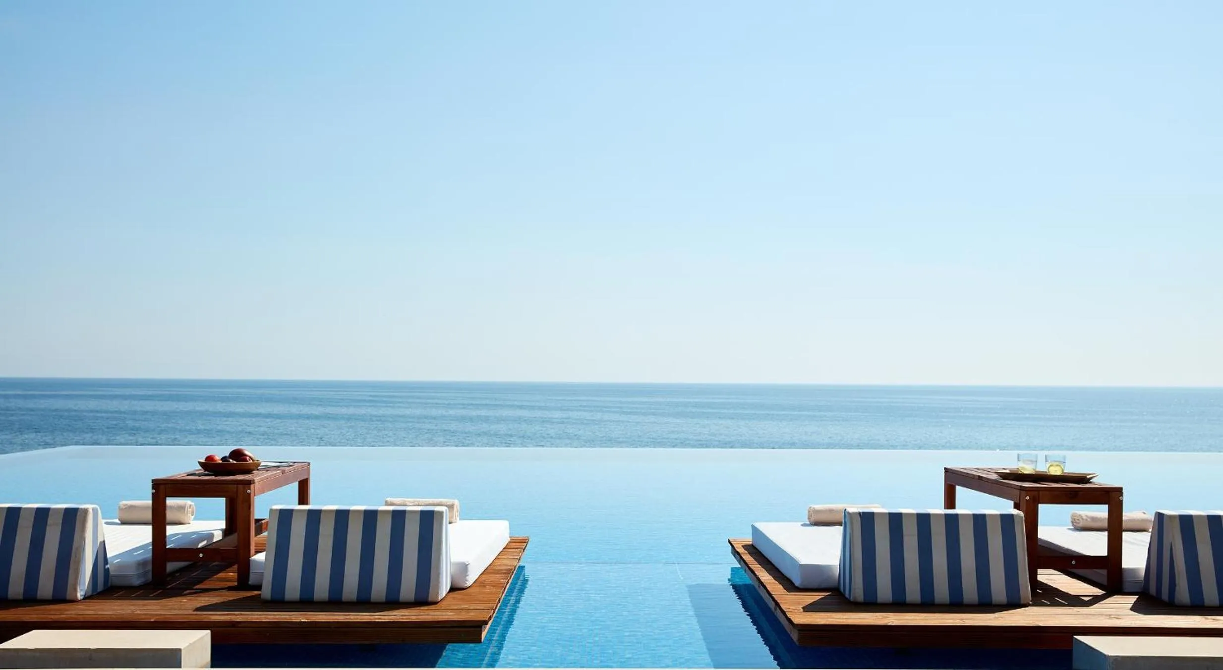 Pool view in Cavo Olympo Luxury Hotel & Spa - Adult Only