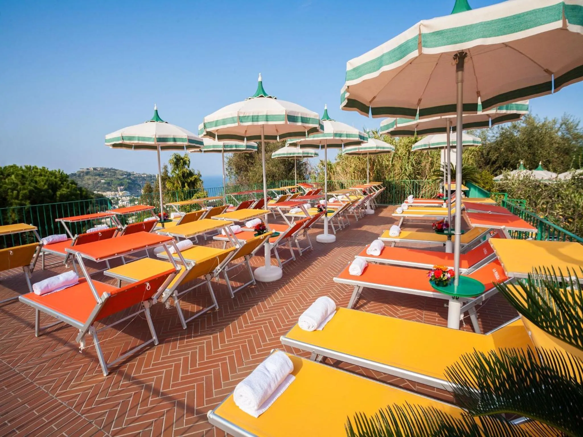 Balcony/Terrace in Resort Terme La Pergola