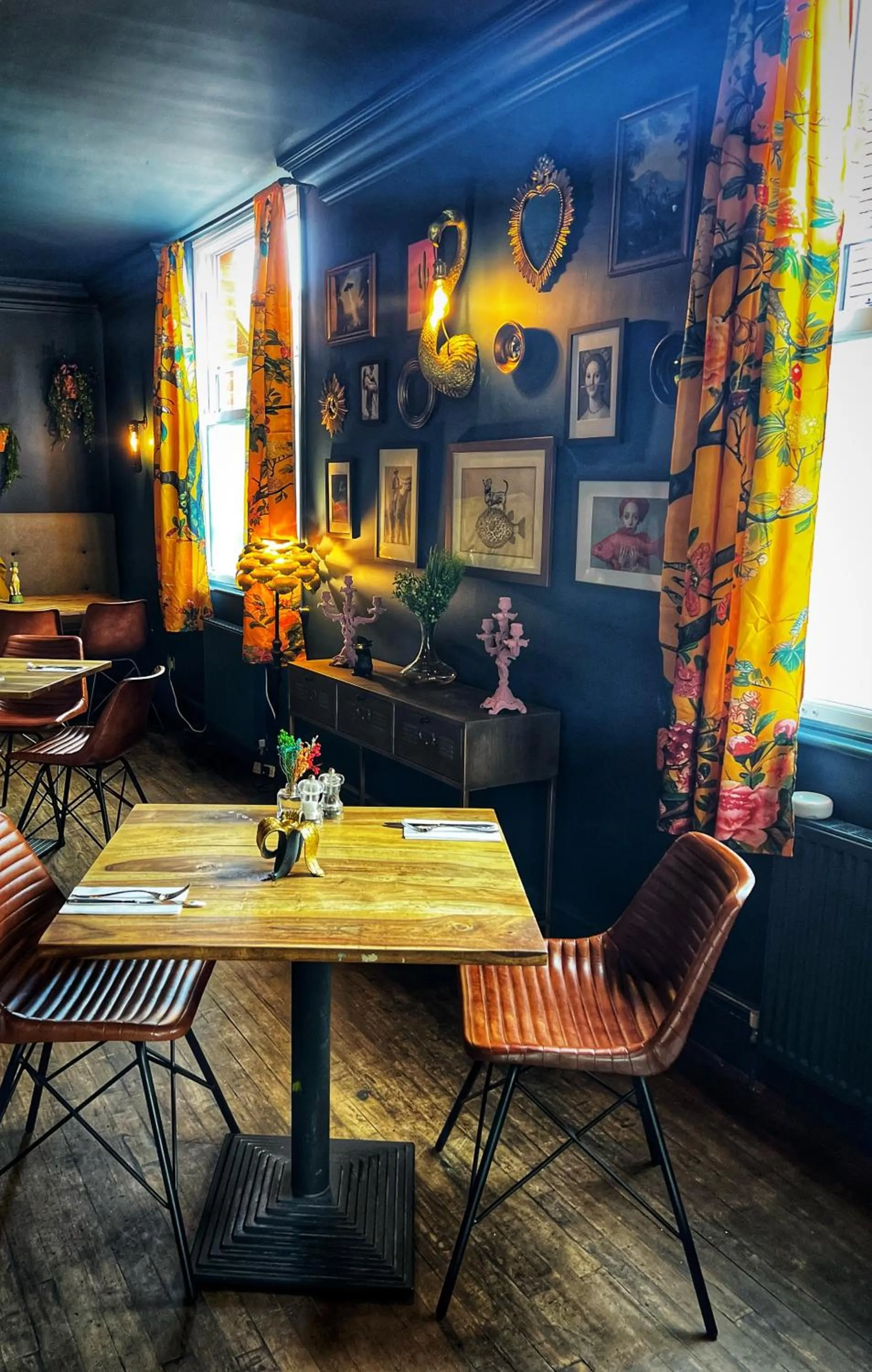 Dining area in The Buxted Inn