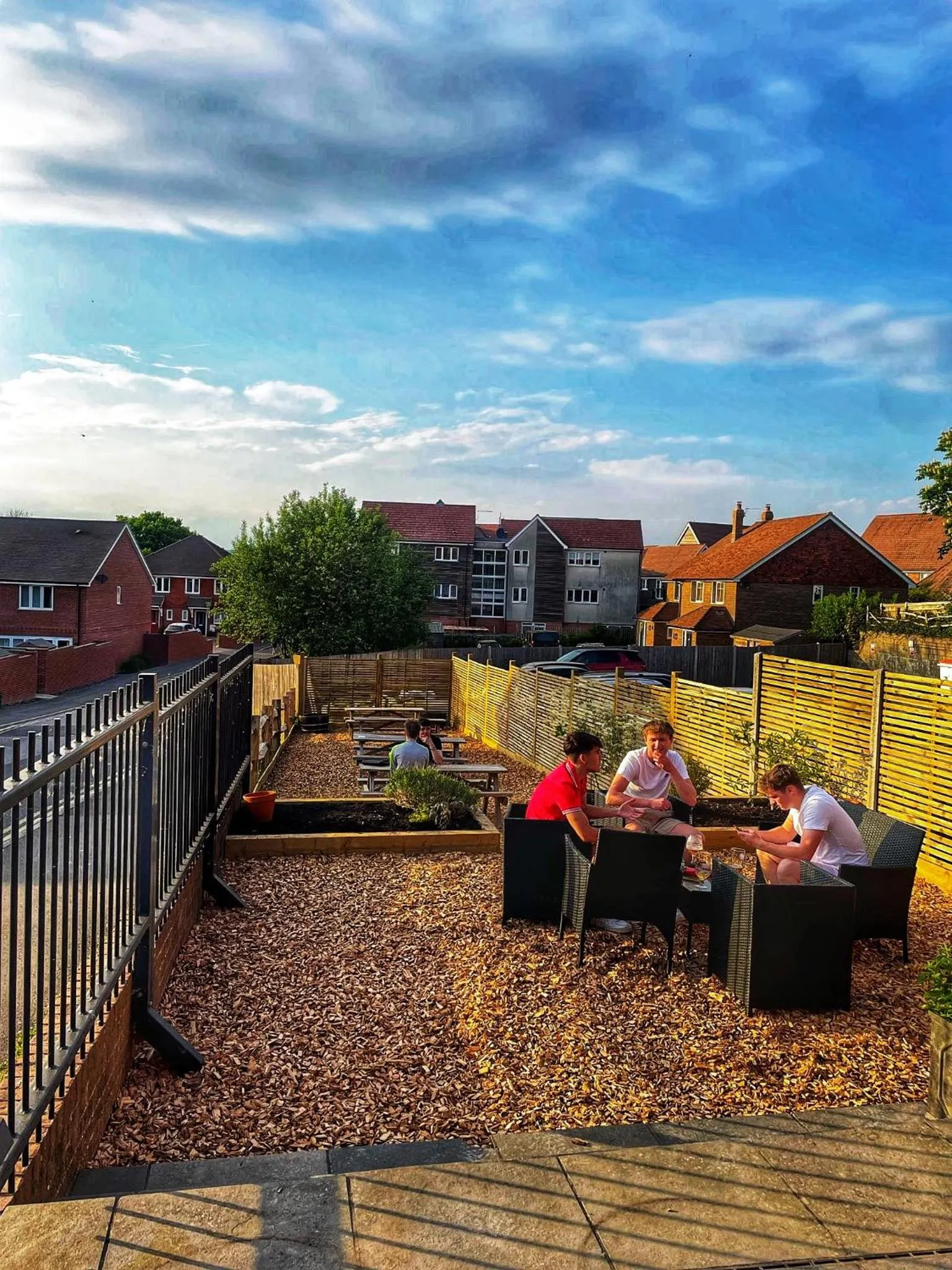 Garden in The Buxted Inn