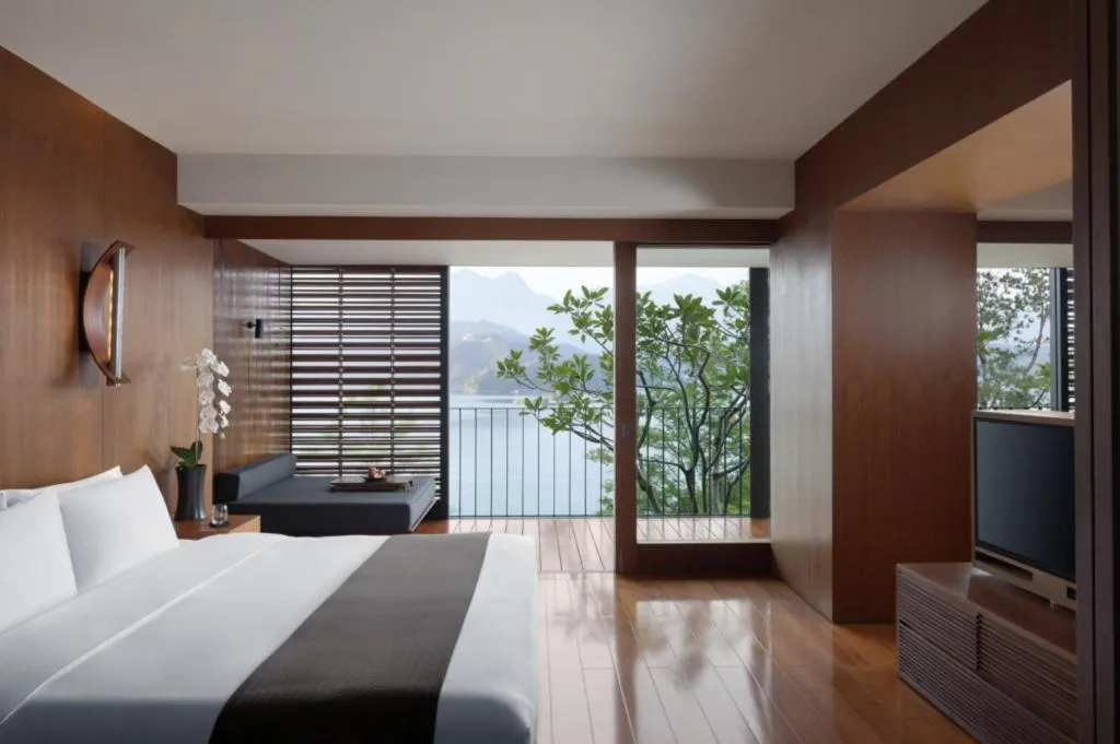 Bed in The Lalu Sun Moon Lake