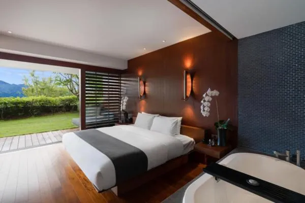 Bed in The Lalu Sun Moon Lake