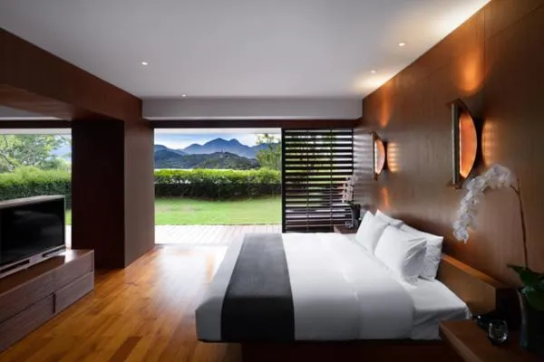 Bed in The Lalu Sun Moon Lake