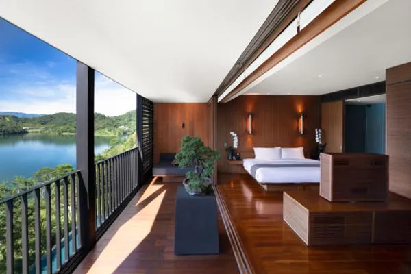 Bed in The Lalu Sun Moon Lake