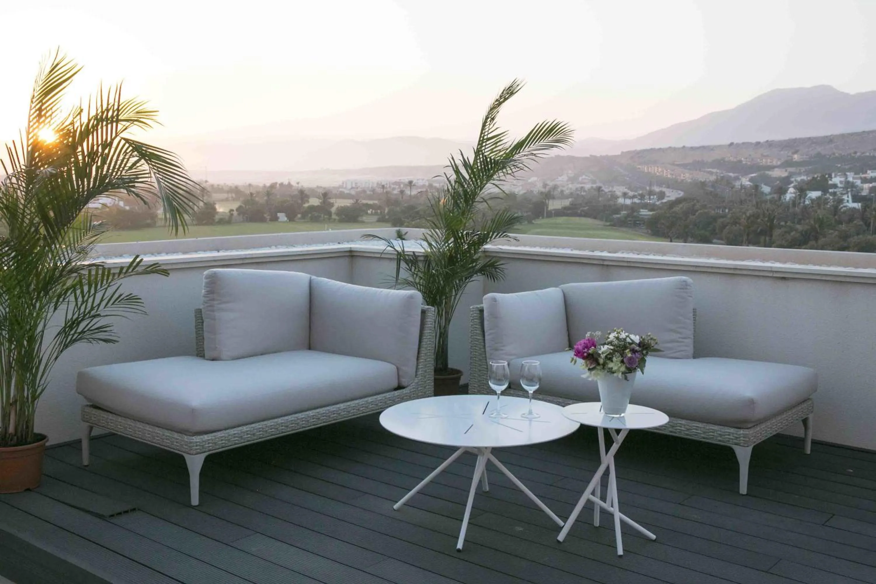 Balcony/Terrace in Hotel AR Golf Almerimar