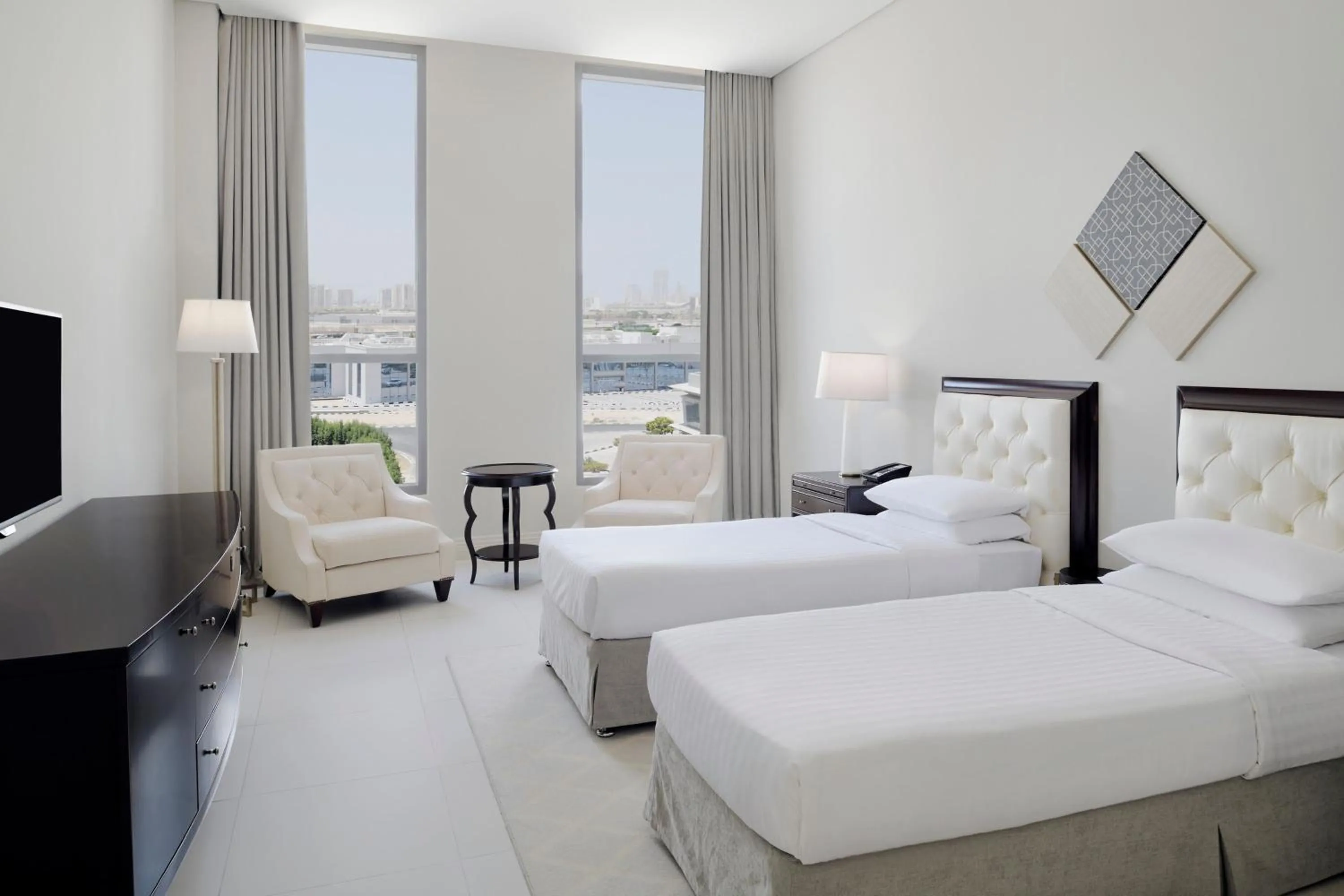 Photo of the whole room, Bed in Delta Hotels by Marriott Dubai Investment Park