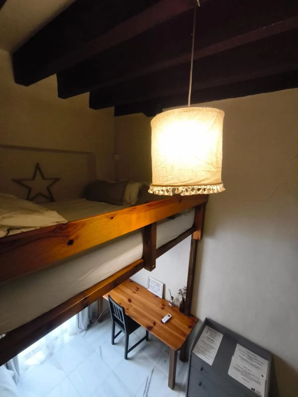 Seating area in Casa Caracol