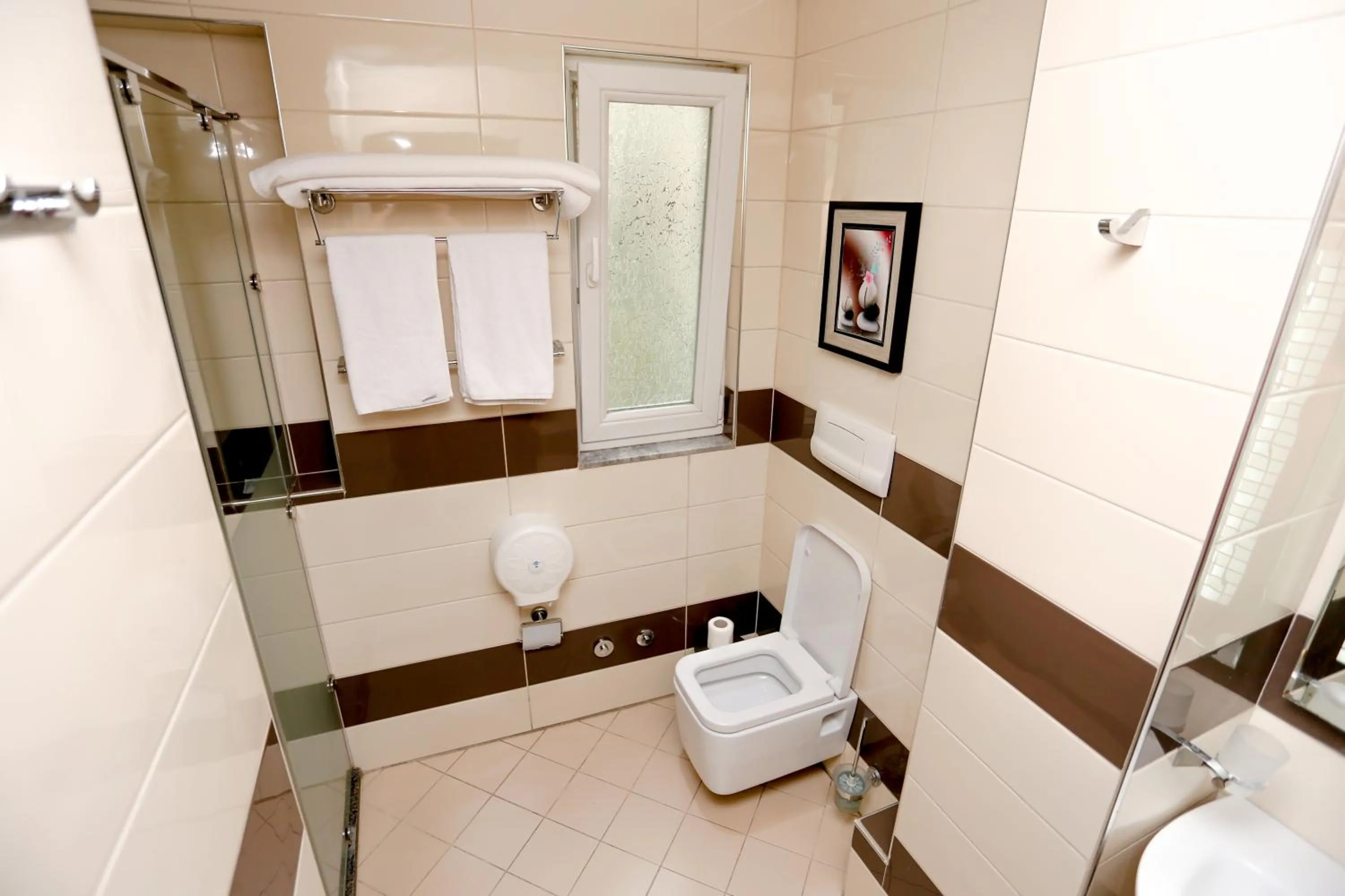 Shower in Hotel Town House