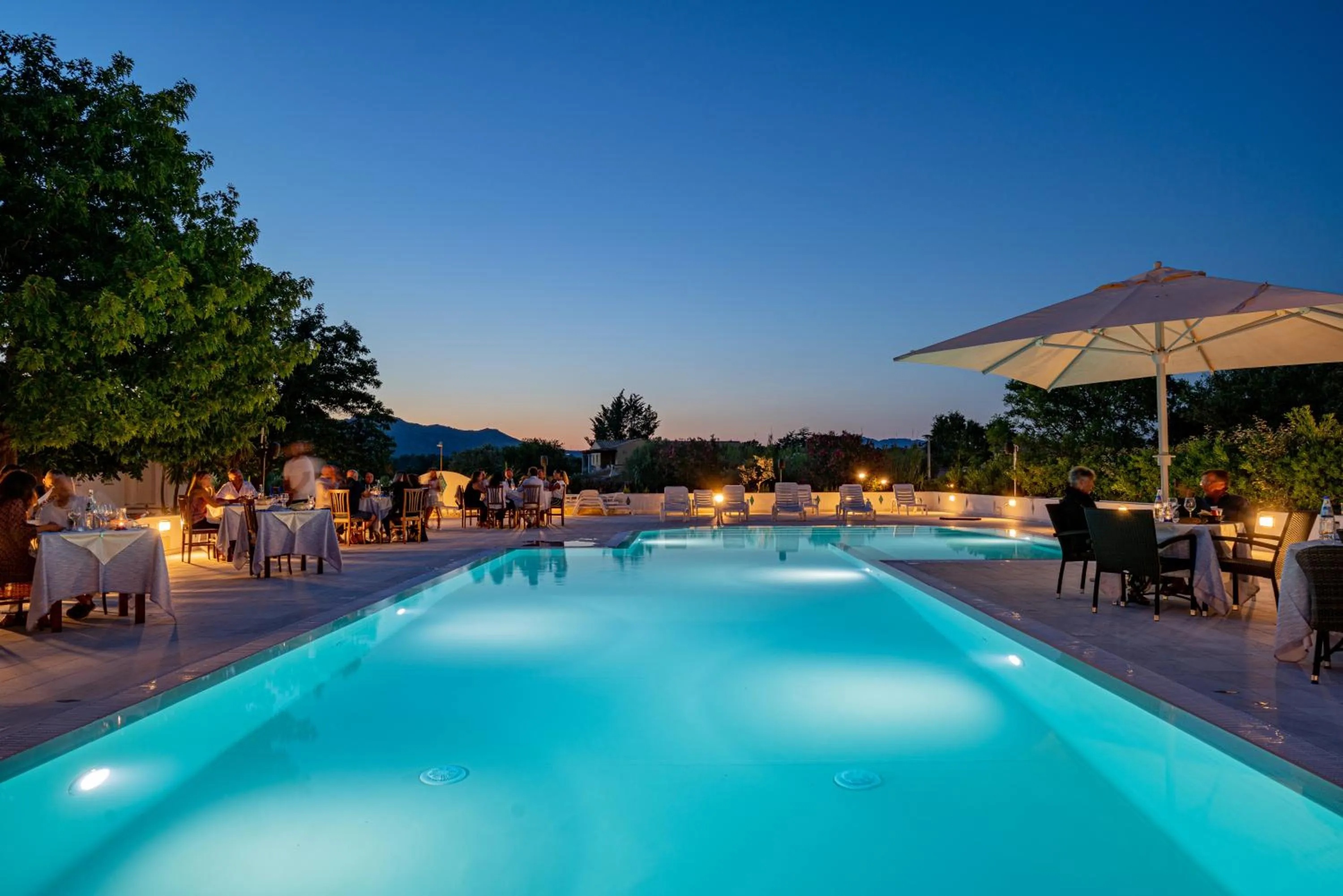 Restaurant/places to eat in Hotel Le Mimose