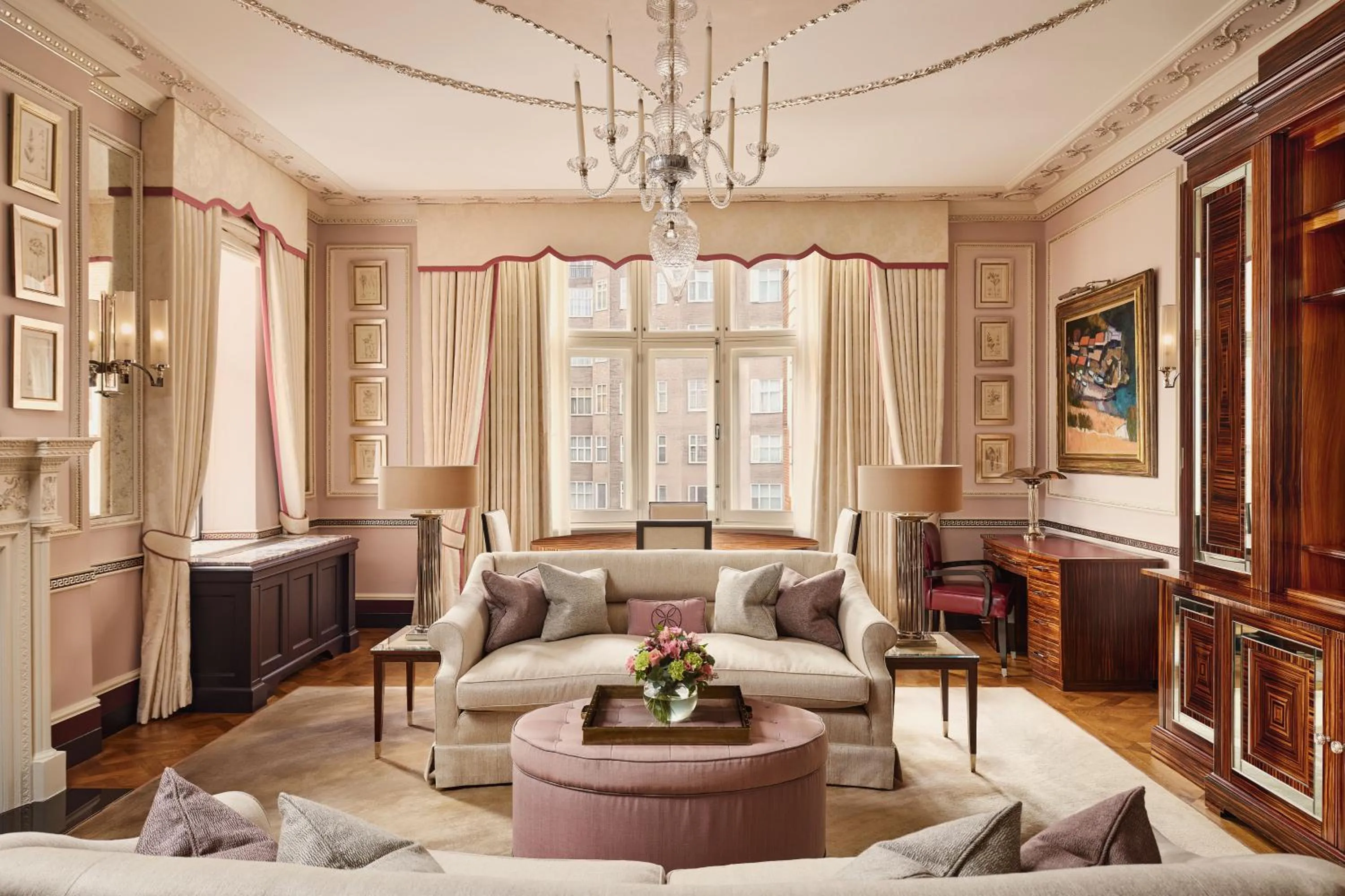 Living room in The Connaught, Maybourne