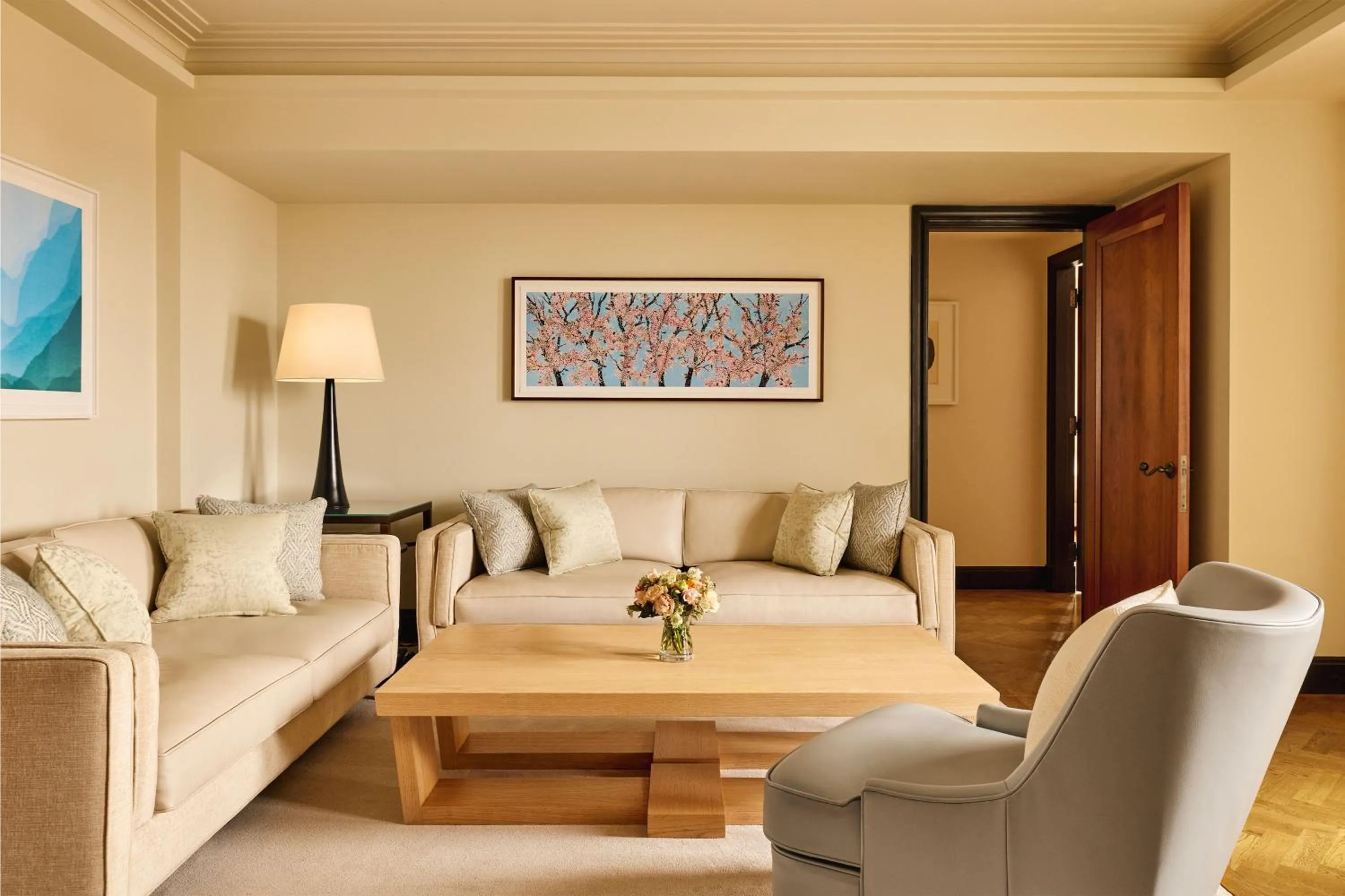 Living room in Claridge's, Maybourne