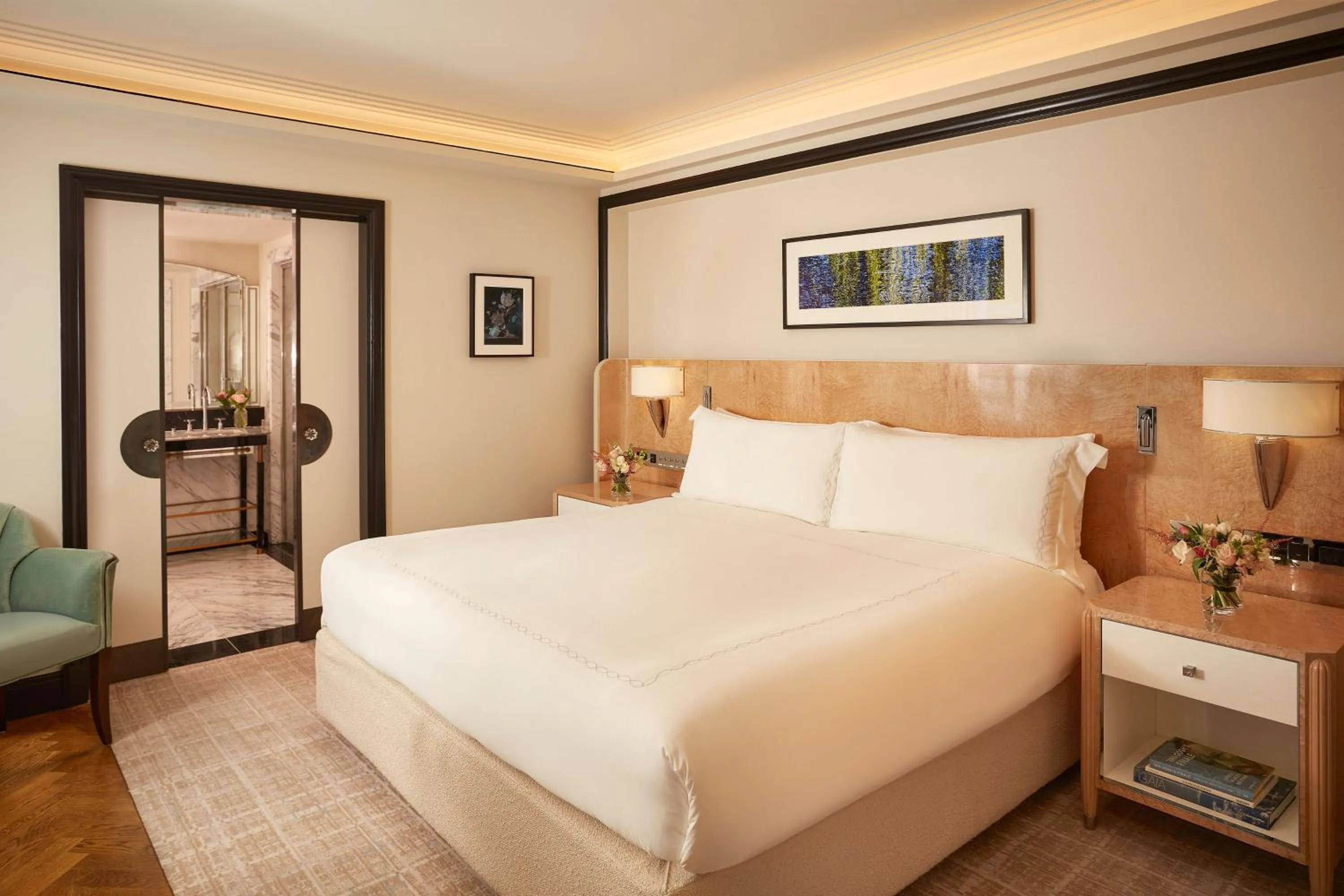 Bedroom, Bed in Claridge's, Maybourne