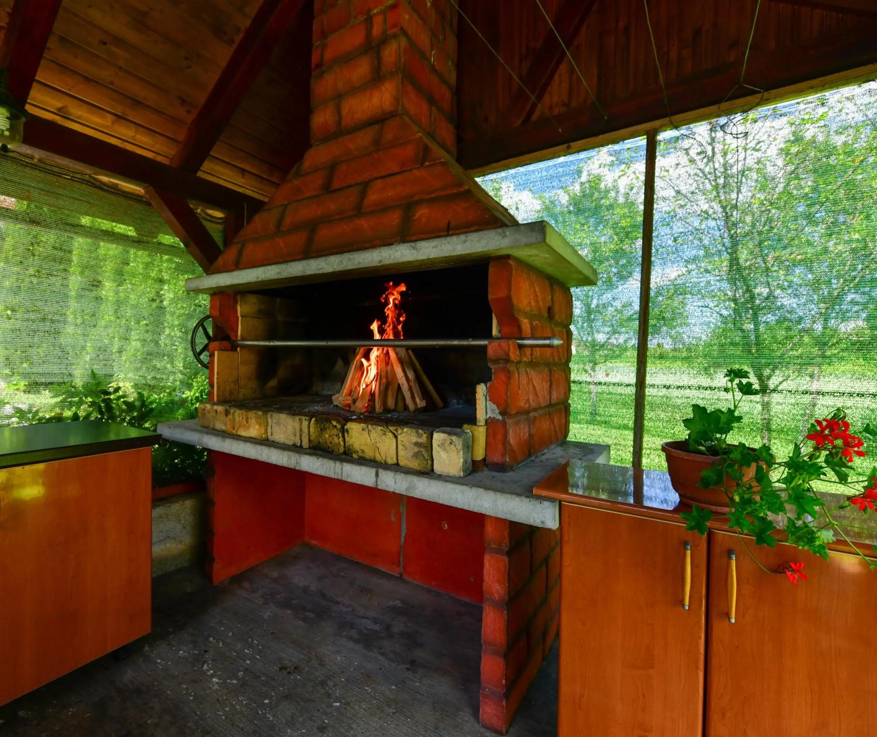 Patio in Apartments Marija