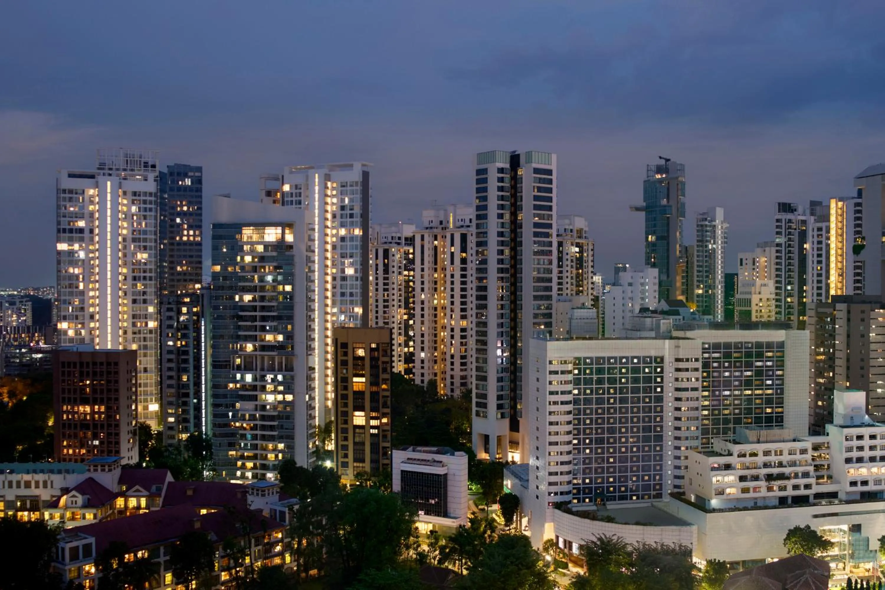 View (from property/room) in The St Regis Singapore, Newly Renovated